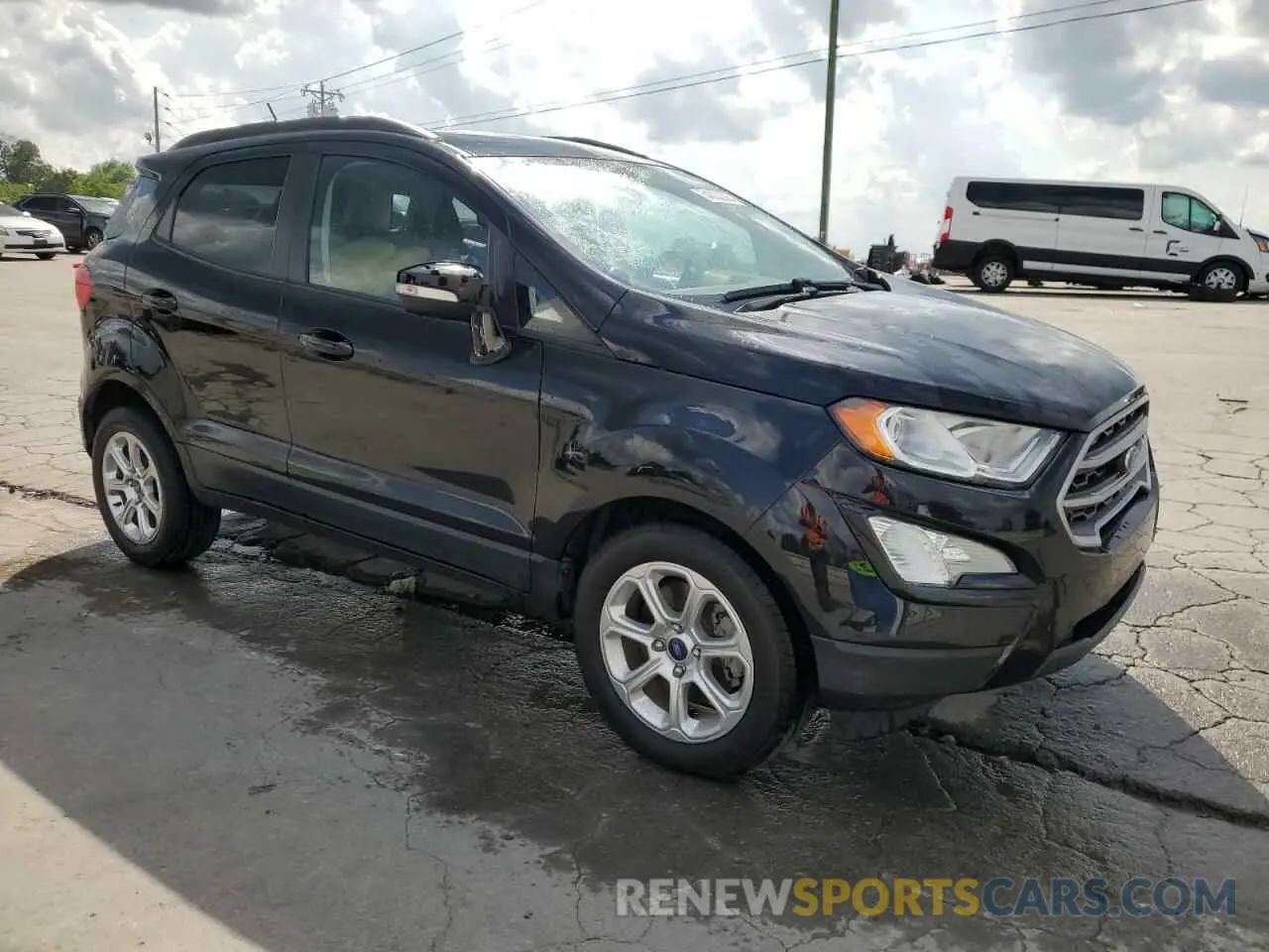 4 fotografías del automóvil dañado MAJ3S2GE0LC329486 FORD ECOSPORT 2020