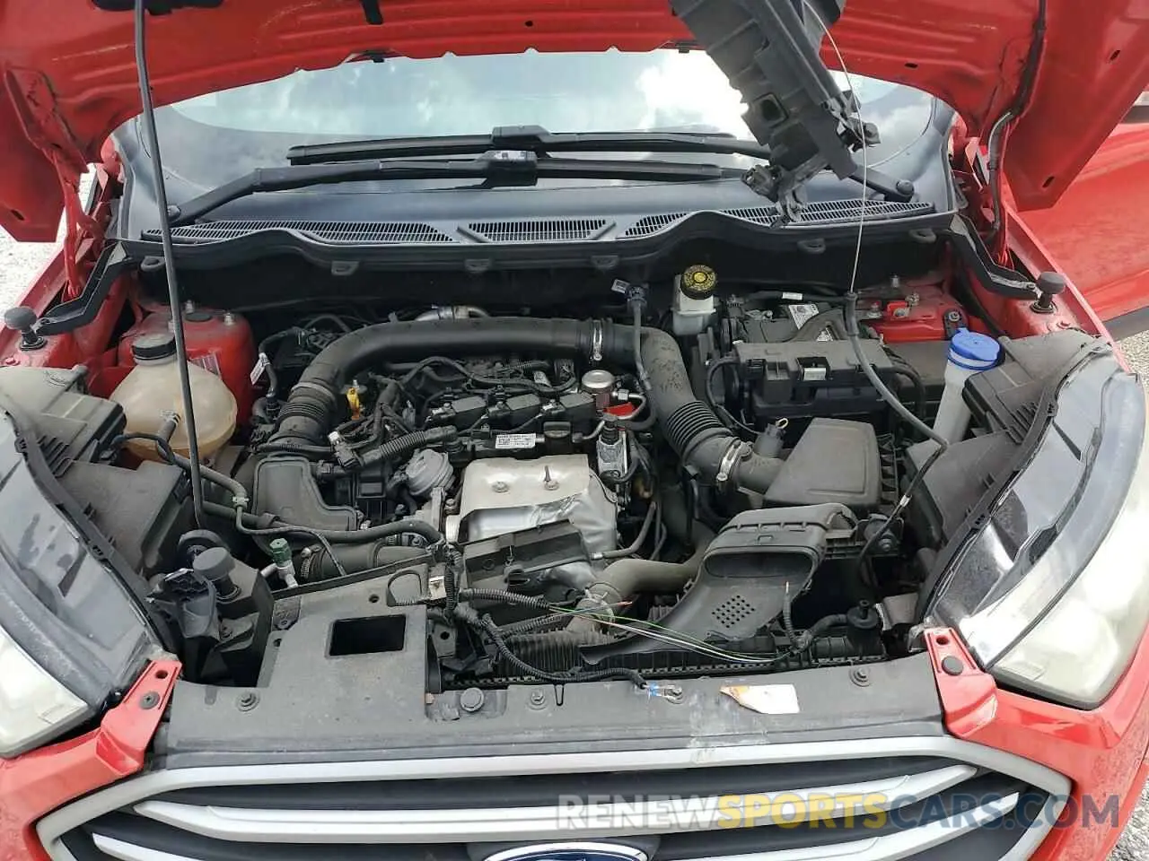 12 fotografías del automóvil dañado MAJ3S2GE0LC331772 FORD ECOSPORT 2020