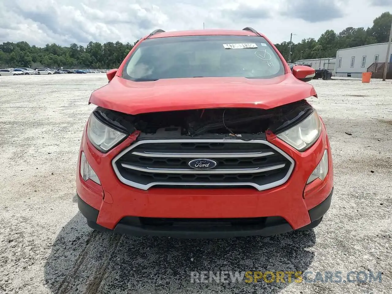 5 fotografías del automóvil dañado MAJ3S2GE0LC331772 FORD ECOSPORT 2020