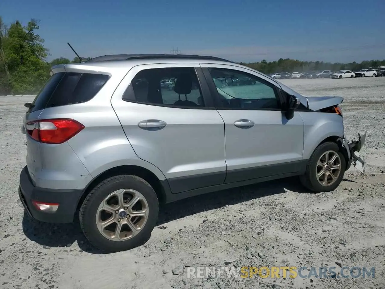 3 fotografías del automóvil dañado MAJ3S2GE0LC352184 FORD ECOSPORT 2020
