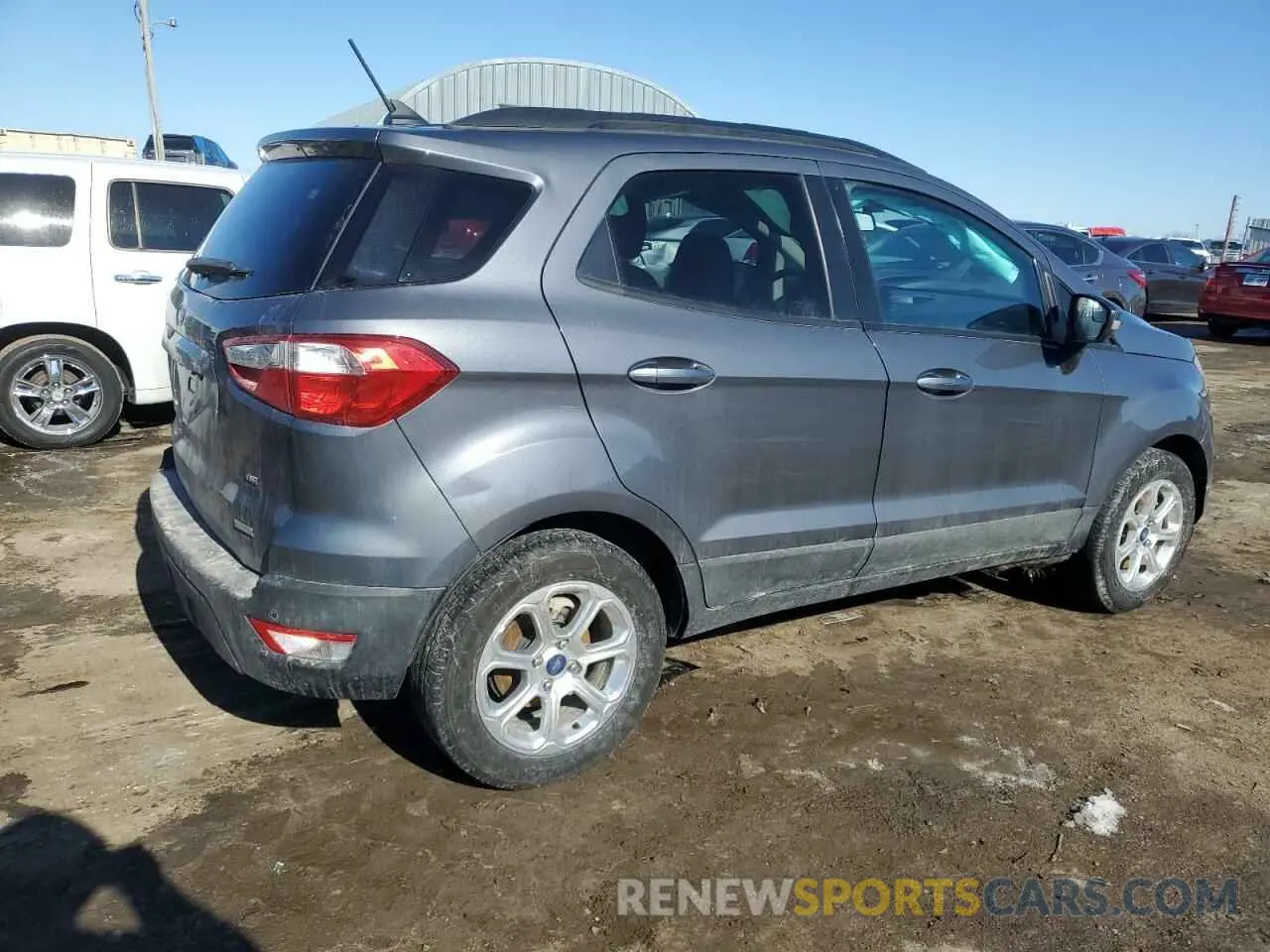 3 fotografías del automóvil dañado MAJ3S2GE0LC361371 FORD ECOSPORT 2020