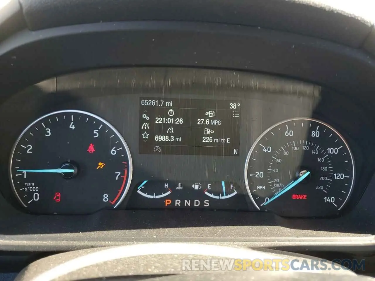 9 fotografías del automóvil dañado MAJ3S2GE0LC361371 FORD ECOSPORT 2020