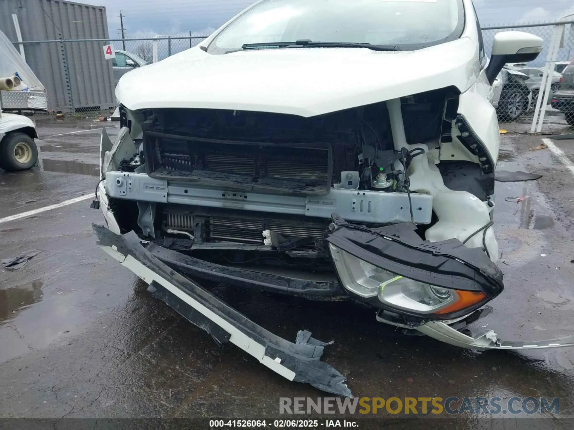 6 fotografías del automóvil dañado MAJ3S2GE0LC384651 FORD ECOSPORT 2020
