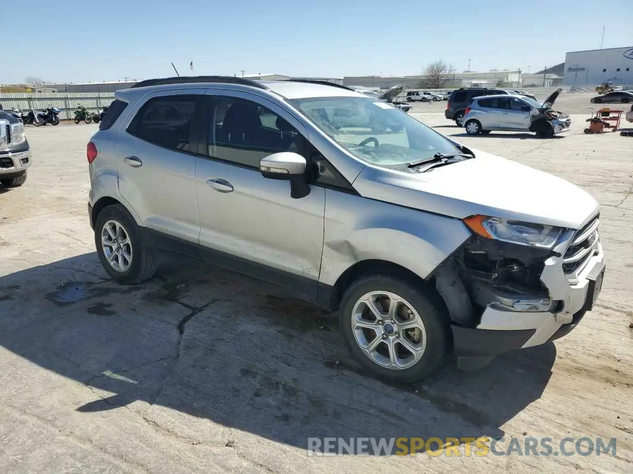 4 fotografías del automóvil dañado MAJ3S2GE0LC394998 FORD ECOSPORT 2020