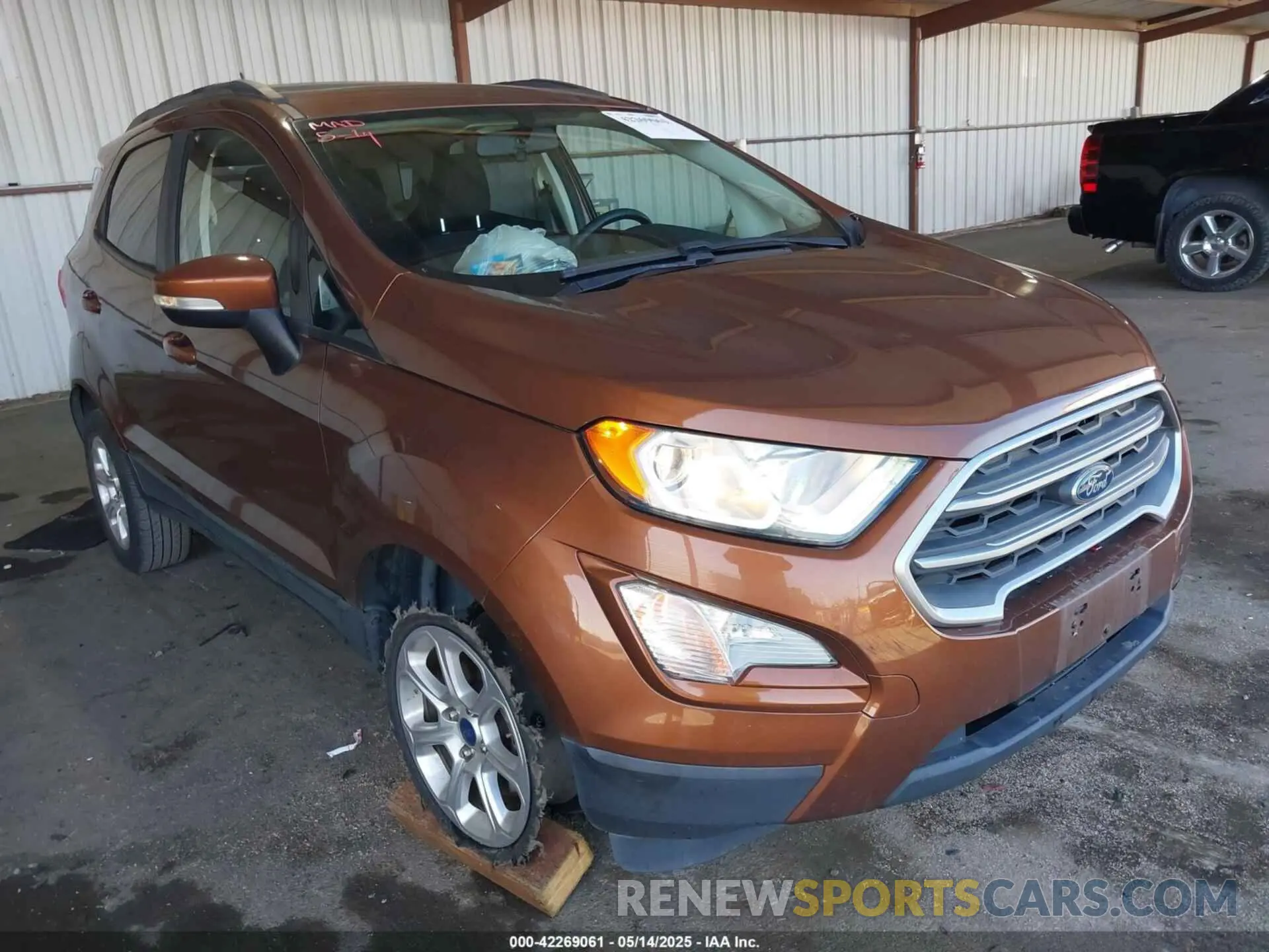 1 fotografías del automóvil dañado MAJ3S2GE1LC312339 FORD ECOSPORT 2020