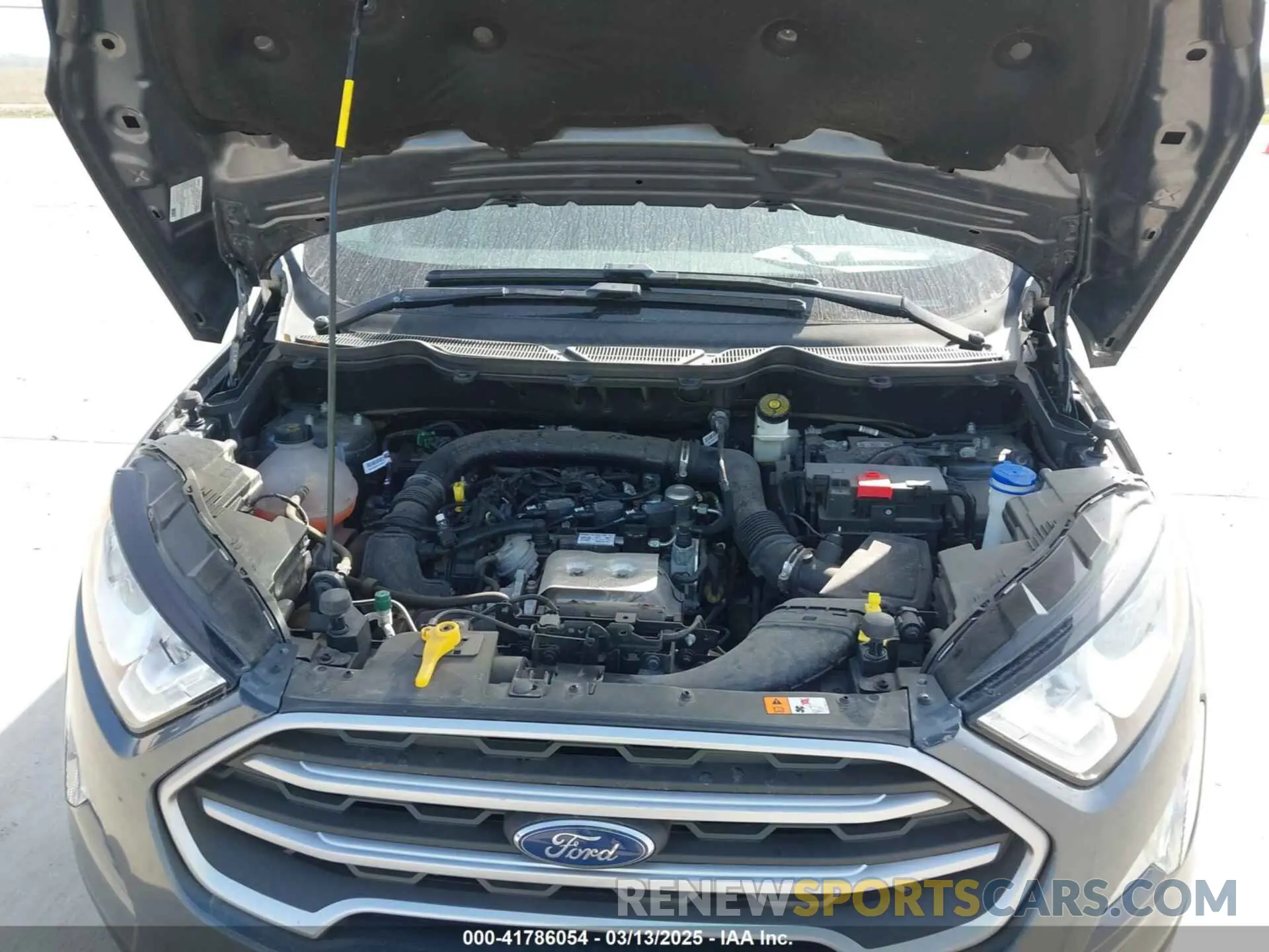 10 fotografías del automóvil dañado MAJ3S2GE1LC333837 FORD ECOSPORT 2020