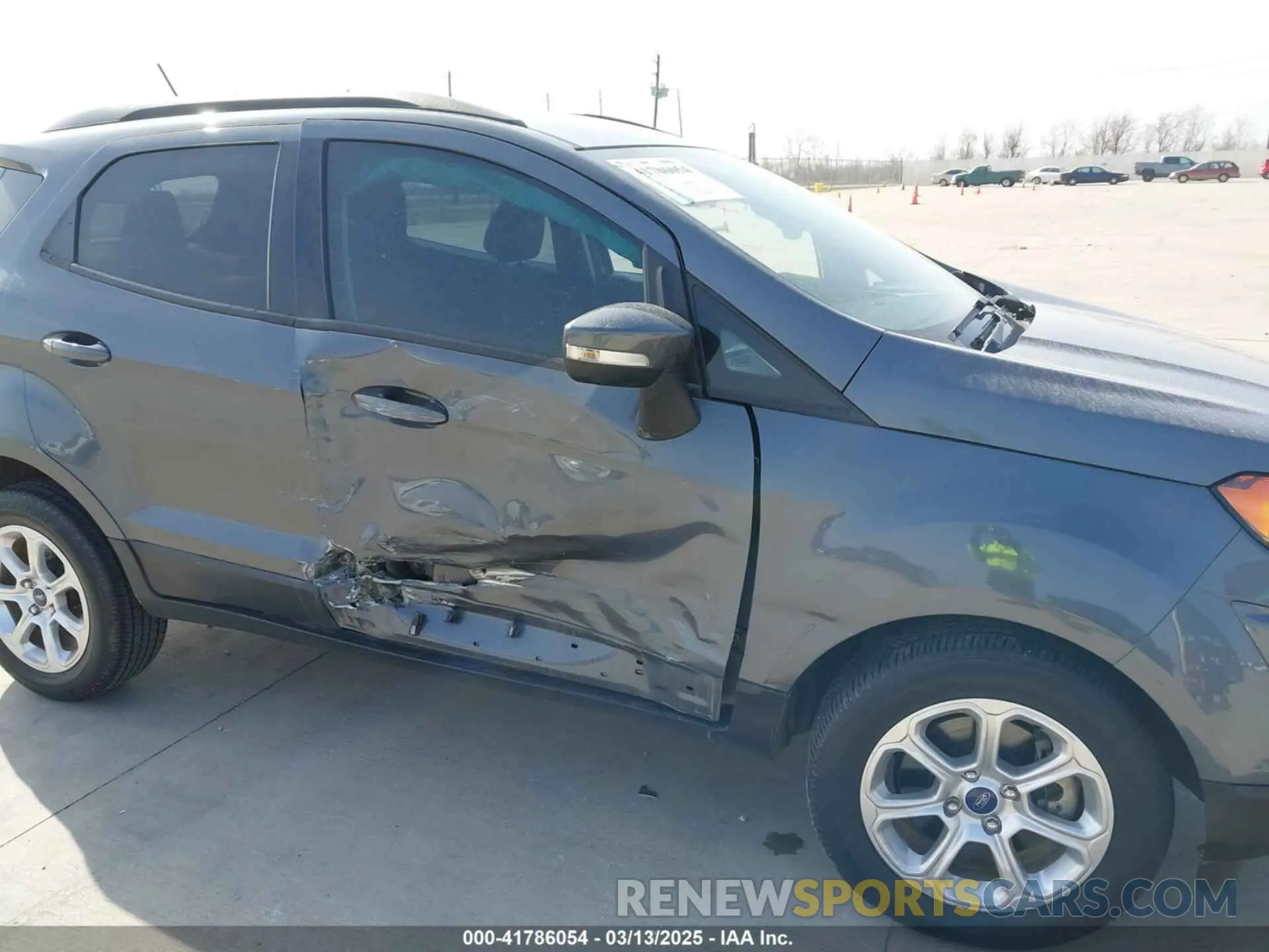6 fotografías del automóvil dañado MAJ3S2GE1LC333837 FORD ECOSPORT 2020
