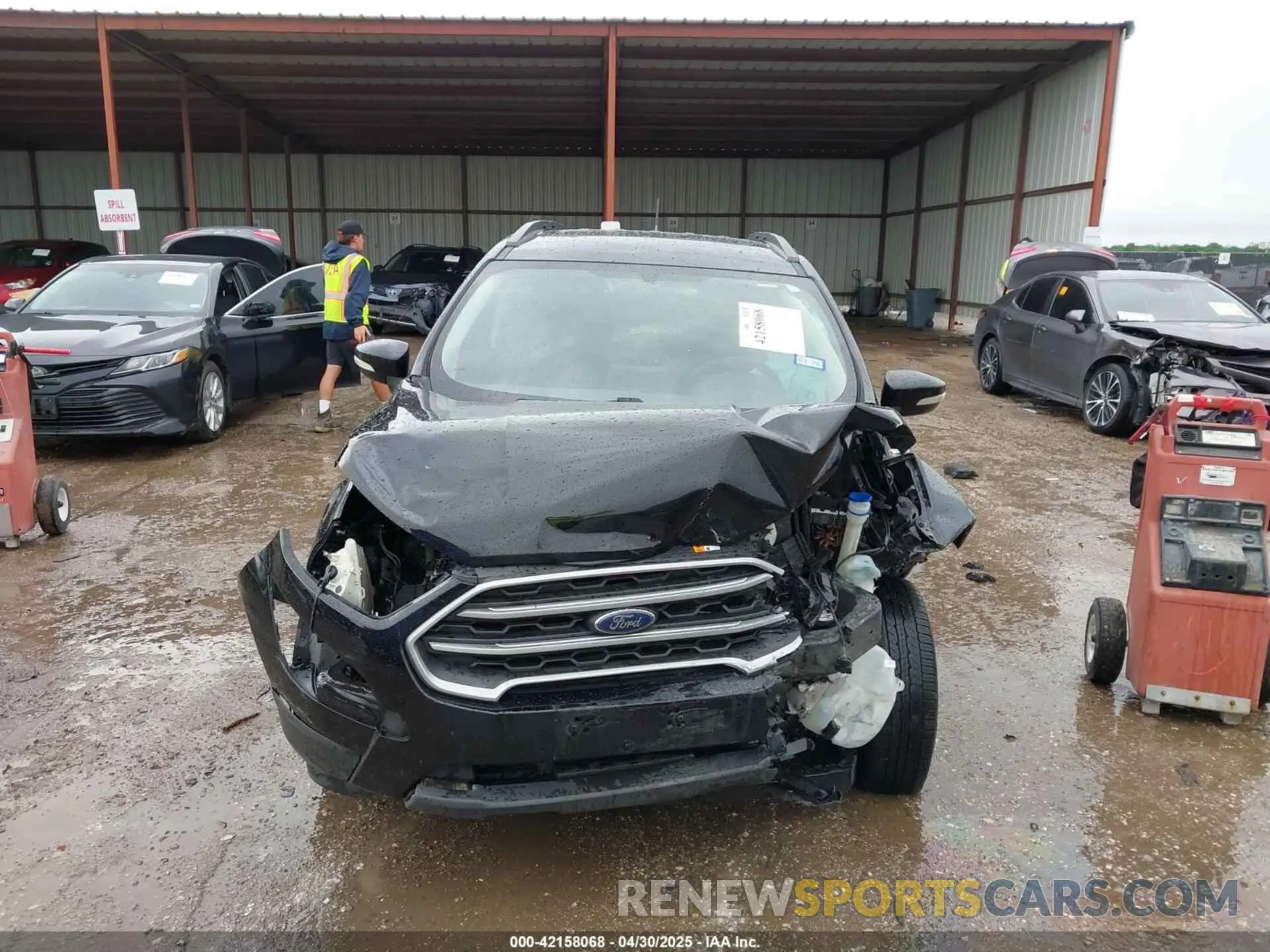 11 fotografías del automóvil dañado MAJ3S2GE1LC337631 FORD ECOSPORT 2020