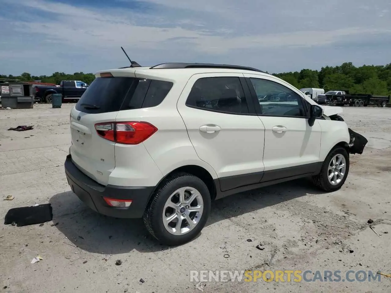 3 fotografías del automóvil dañado MAJ3S2GE1LC340030 FORD ECOSPORT 2020