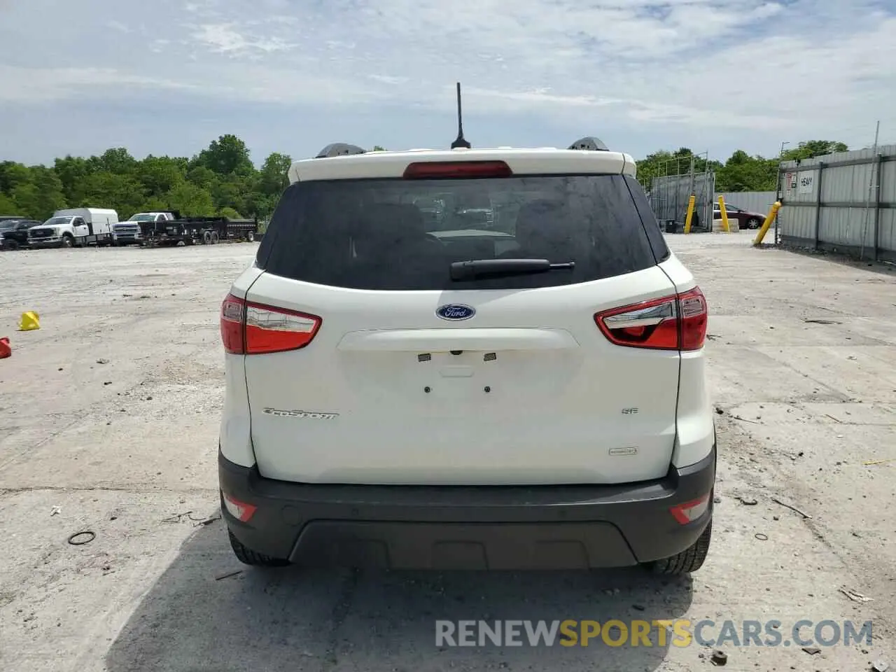 6 fotografías del automóvil dañado MAJ3S2GE1LC340030 FORD ECOSPORT 2020