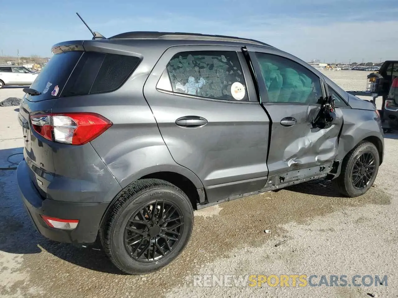 3 fotografías del automóvil dañado MAJ3S2GE1LC346846 FORD ECOSPORT 2020