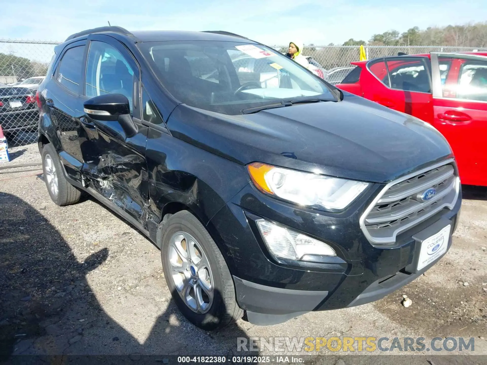 13 fotografías del automóvil dañado MAJ3S2GE1LC362982 FORD ECOSPORT 2020