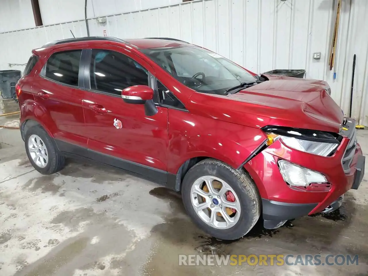 4 fotografías del automóvil dañado MAJ3S2GE1LC375571 FORD ECOSPORT 2020