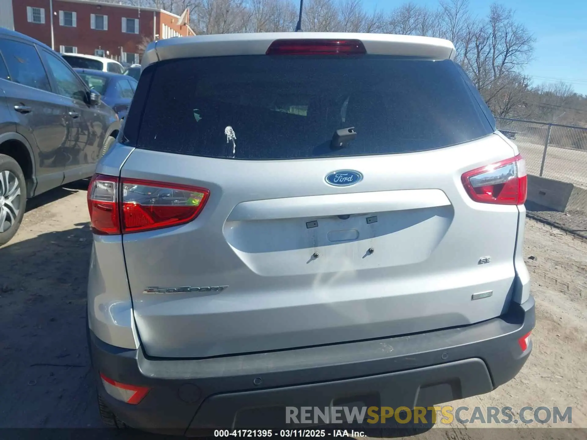 15 fotografías del automóvil dañado MAJ3S2GE1LC378258 FORD ECOSPORT 2020