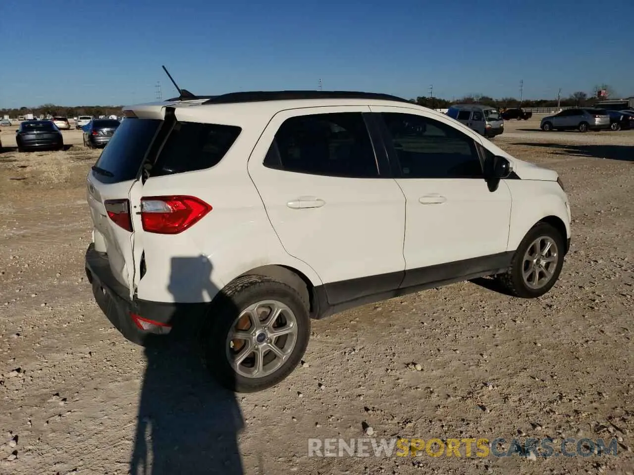 3 fotografías del automóvil dañado MAJ3S2GE1LC389230 FORD ECOSPORT 2020