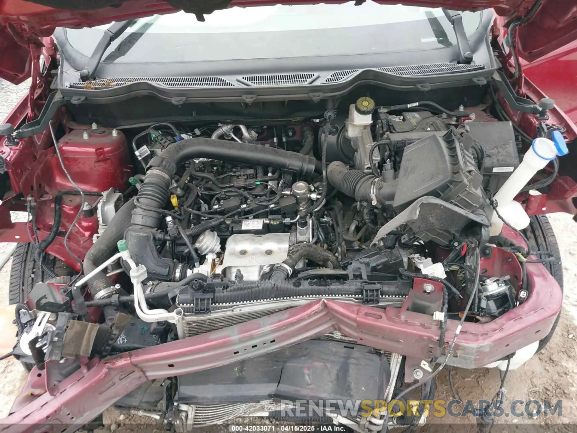 10 fotografías del automóvil dañado MAJ3S2GE1LC389289 FORD ECOSPORT 2020