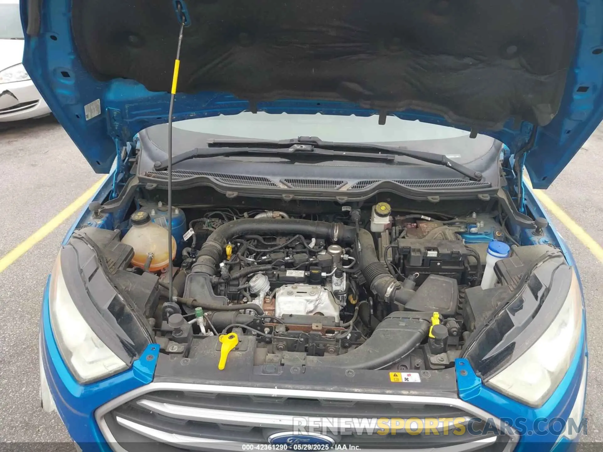 10 fotografías del automóvil dañado MAJ3S2GE2LC330185 FORD ECOSPORT 2020