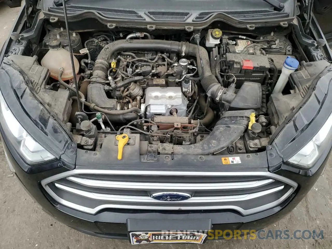 12 fotografías del automóvil dañado MAJ3S2GE2LC348119 FORD ECOSPORT 2020