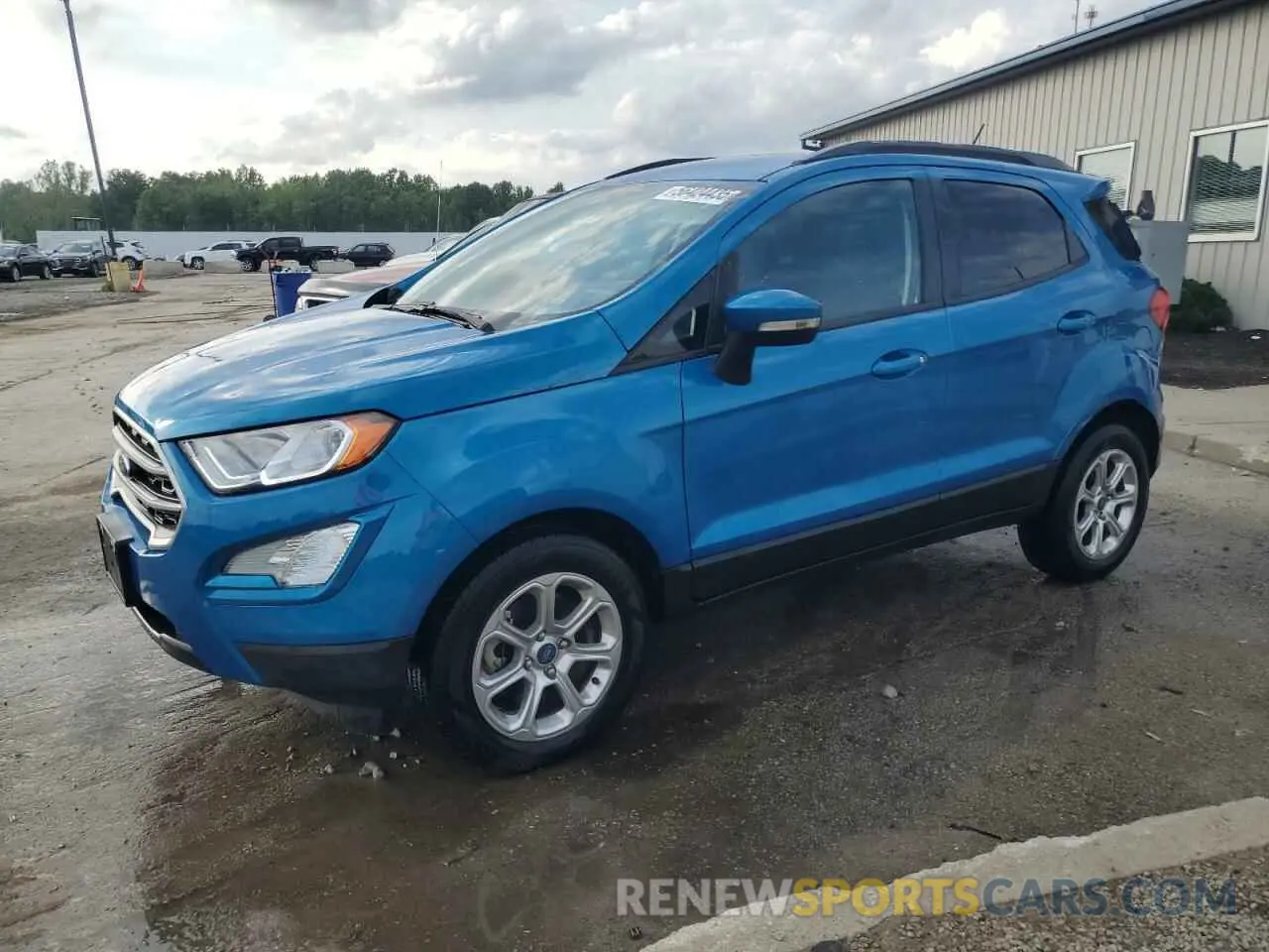 1 fotografías del automóvil dañado MAJ3S2GE3LC322497 FORD ECOSPORT 2020