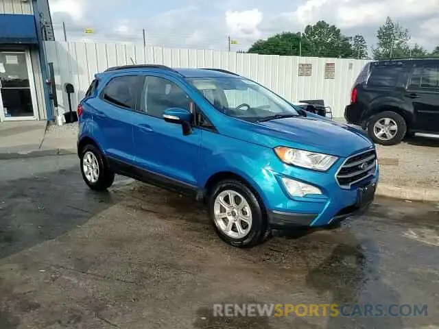 14 fotografías del automóvil dañado MAJ3S2GE3LC322497 FORD ECOSPORT 2020