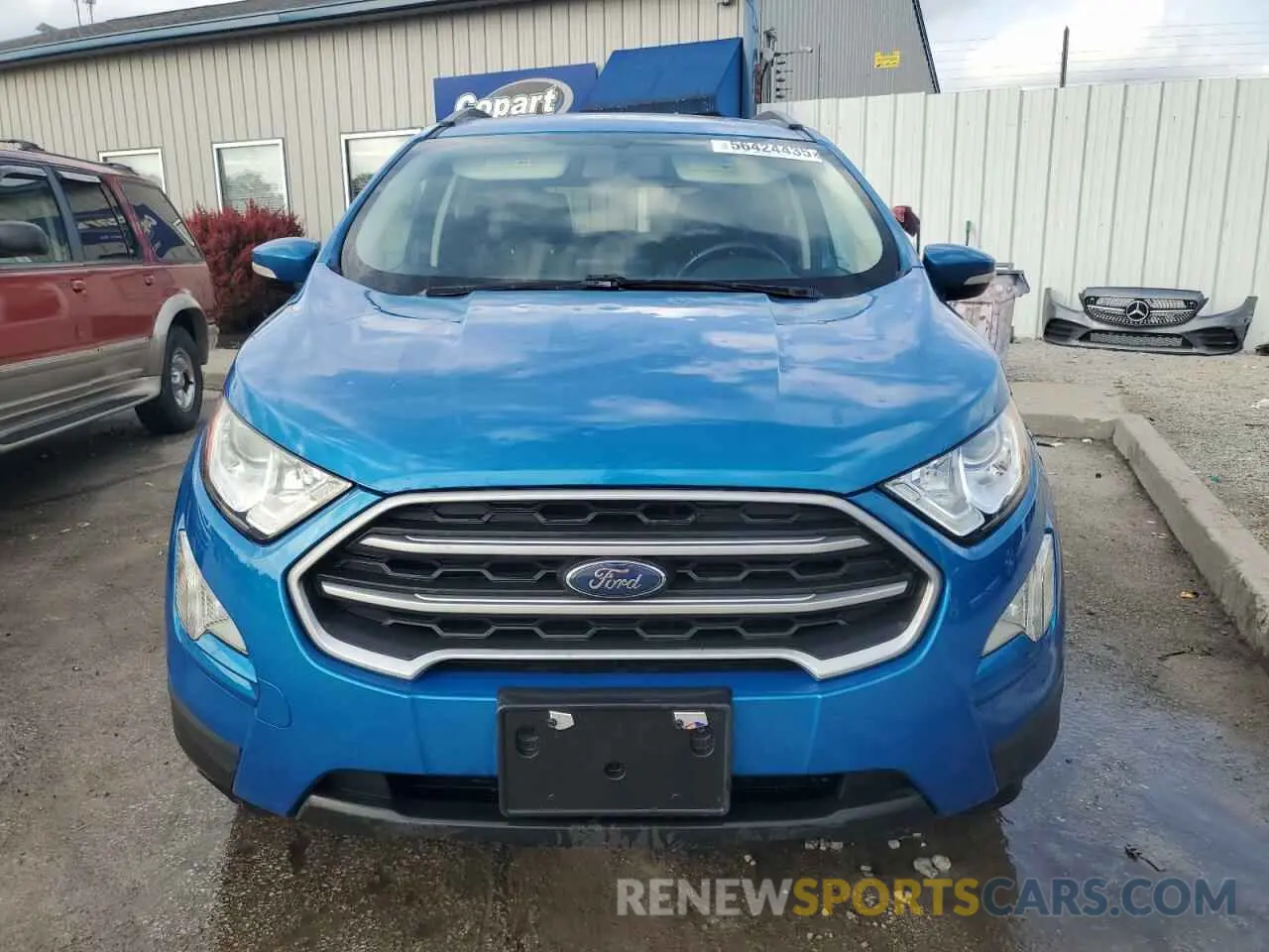 5 fotografías del automóvil dañado MAJ3S2GE3LC322497 FORD ECOSPORT 2020