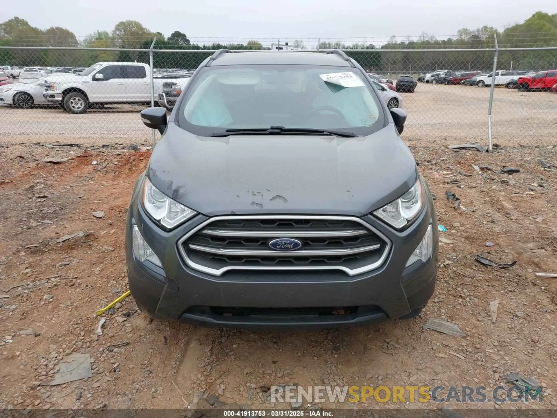 12 fotografías del automóvil dañado MAJ3S2GE3LC362997 FORD ECOSPORT 2020