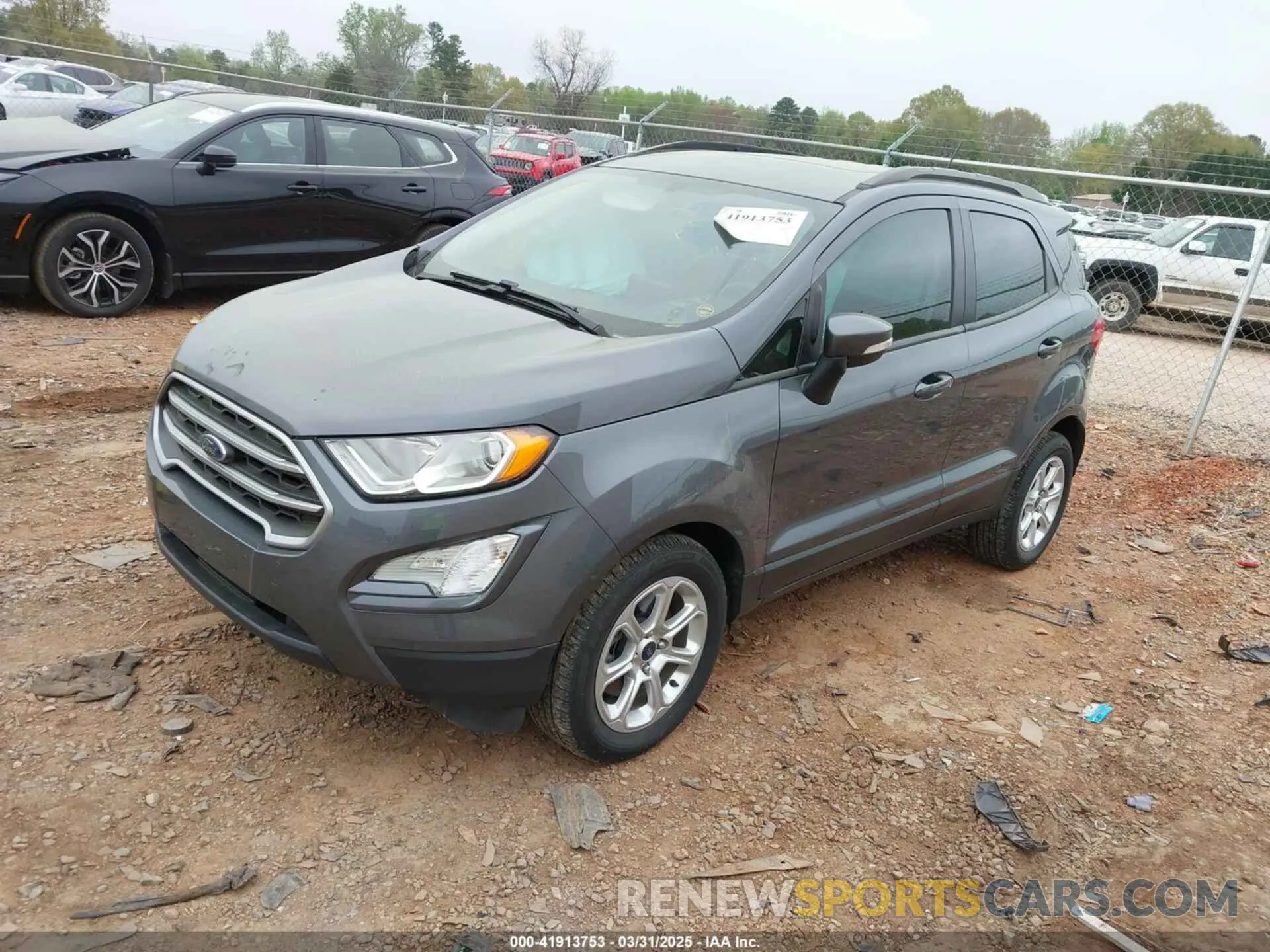 2 fotografías del automóvil dañado MAJ3S2GE3LC362997 FORD ECOSPORT 2020