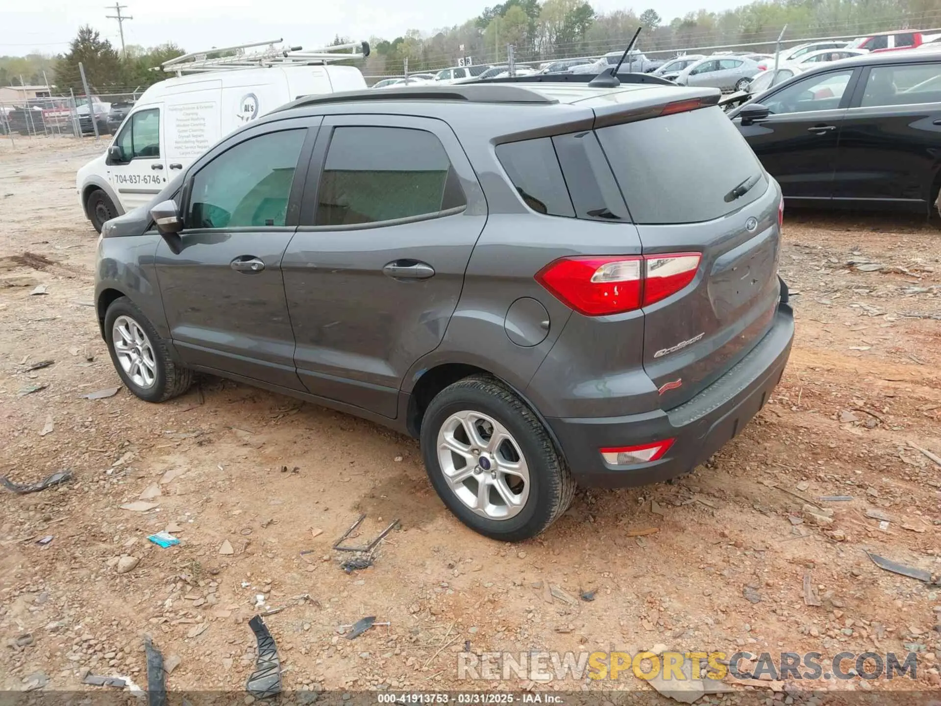 3 fotografías del automóvil dañado MAJ3S2GE3LC362997 FORD ECOSPORT 2020
