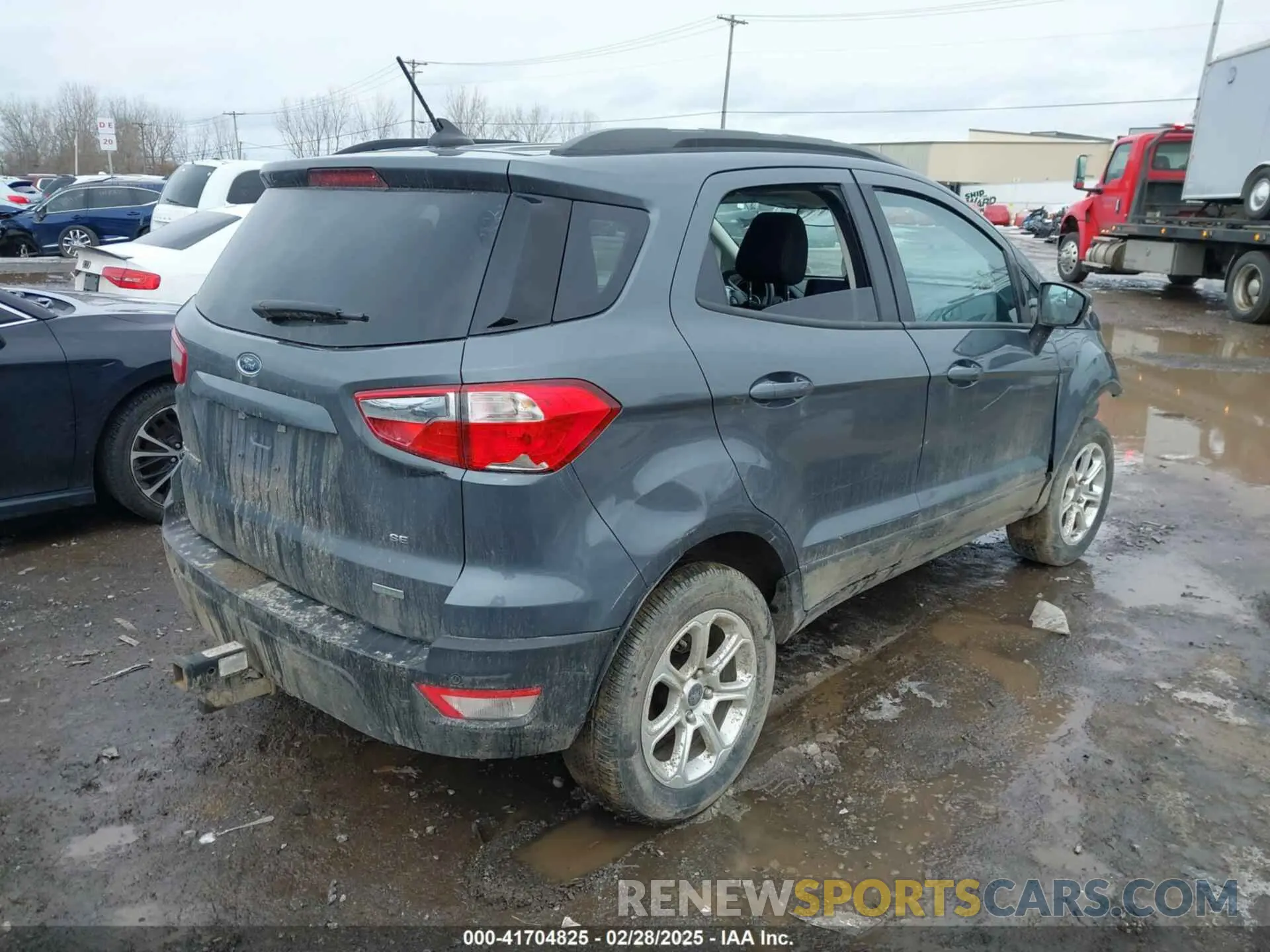 4 fotografías del automóvil dañado MAJ3S2GE4LC321018 FORD ECOSPORT 2020