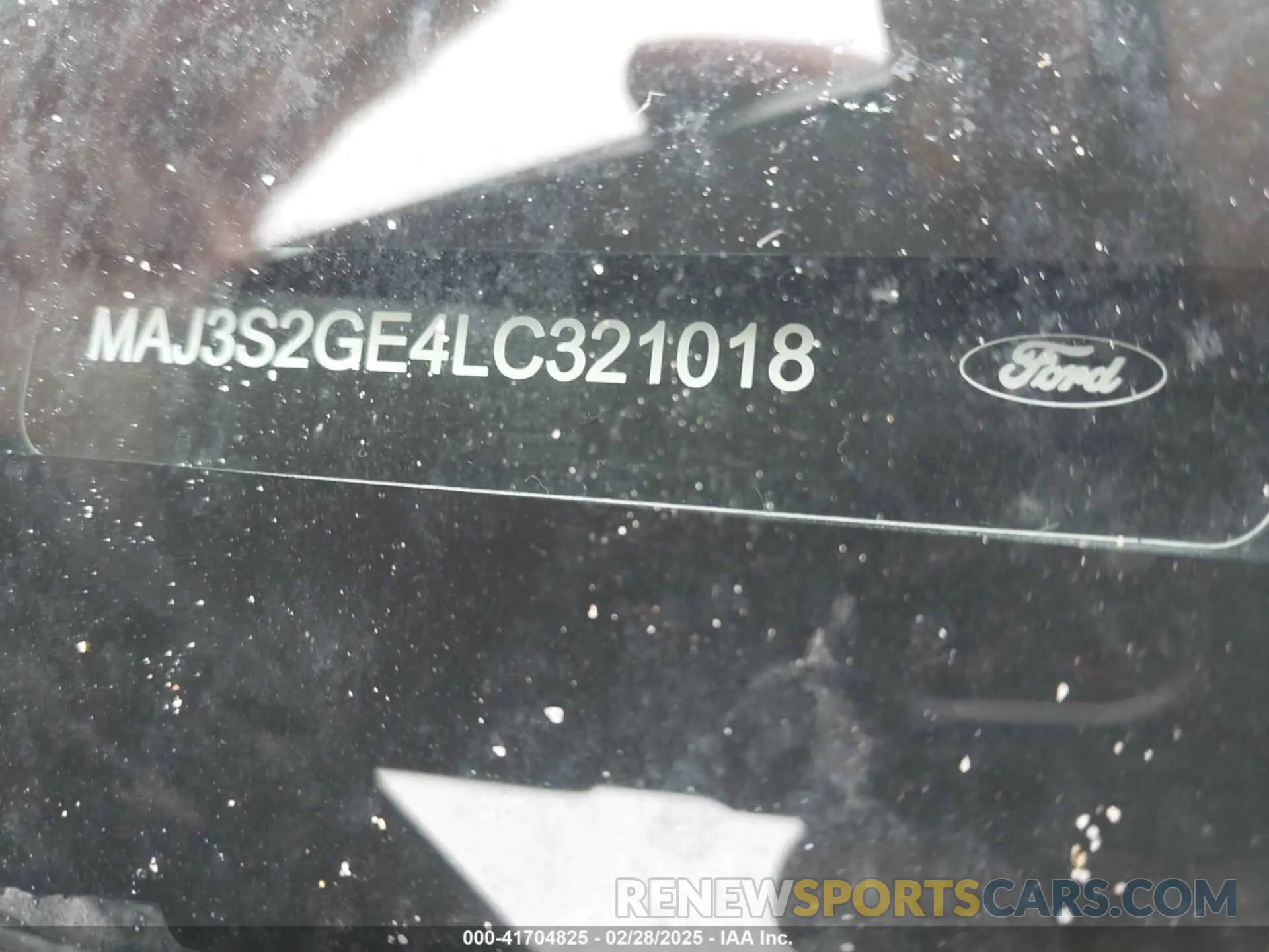 9 fotografías del automóvil dañado MAJ3S2GE4LC321018 FORD ECOSPORT 2020
