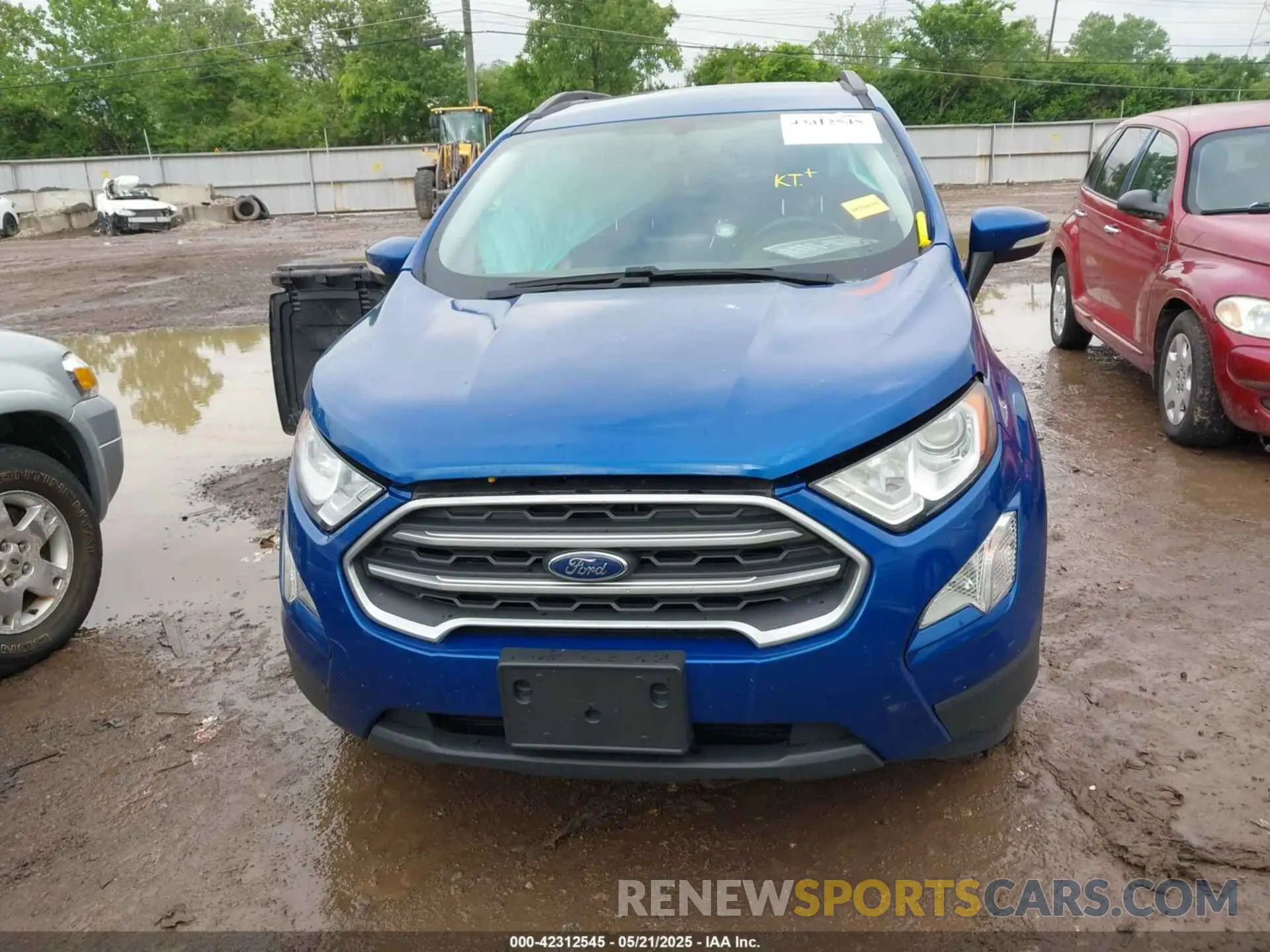 12 fotografías del automóvil dañado MAJ3S2GE4LC356223 FORD ECOSPORT 2020