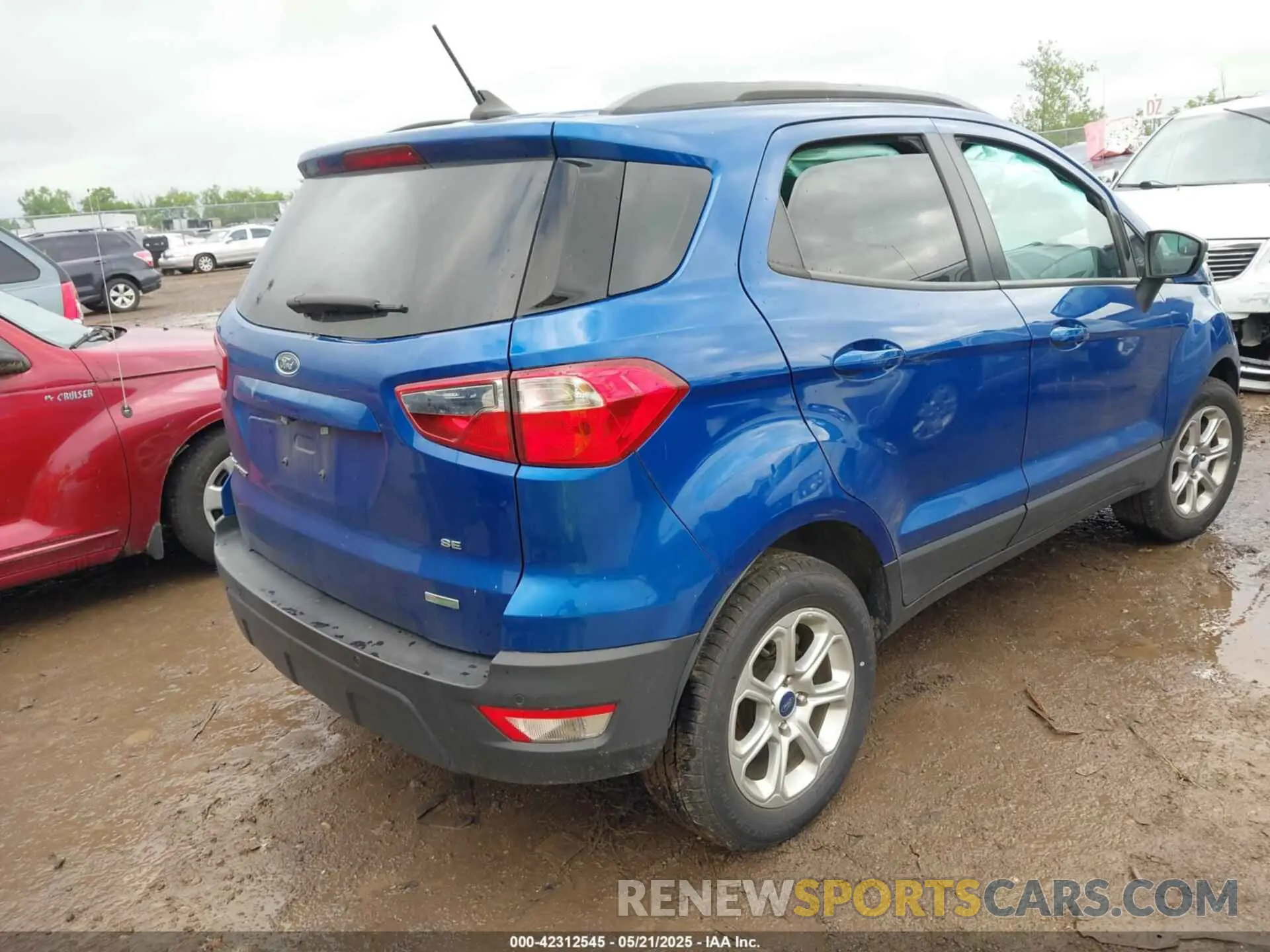 4 fotografías del automóvil dañado MAJ3S2GE4LC356223 FORD ECOSPORT 2020