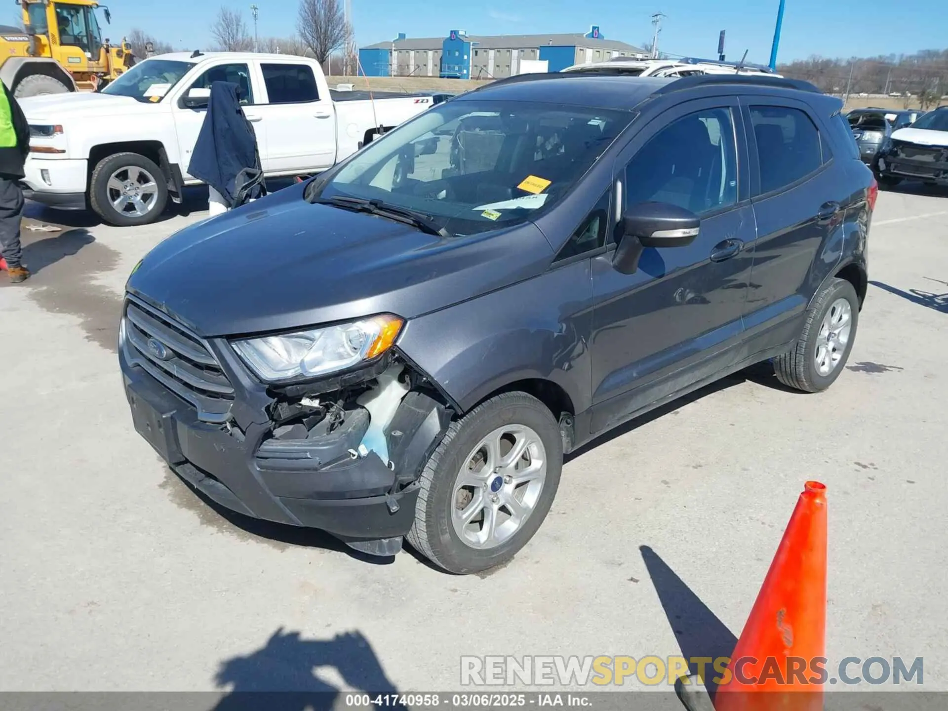 2 fotografías del automóvil dañado MAJ3S2GE4LC363236 FORD ECOSPORT 2020