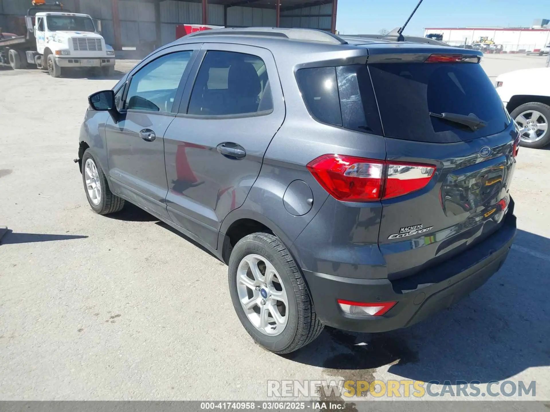 3 fotografías del automóvil dañado MAJ3S2GE4LC363236 FORD ECOSPORT 2020