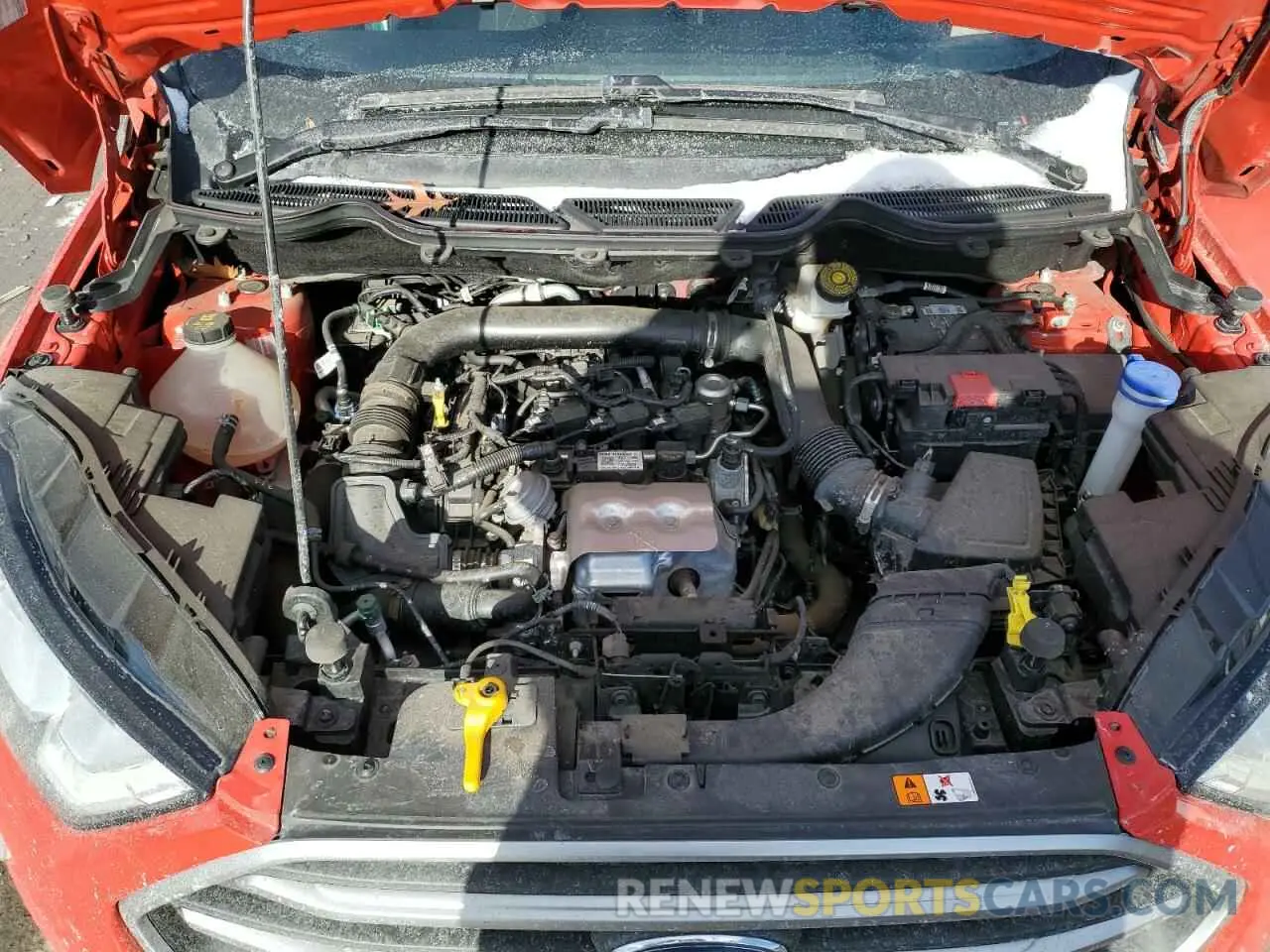 13 fotografías del automóvil dañado MAJ3S2GE4LC377783 FORD ECOSPORT 2020