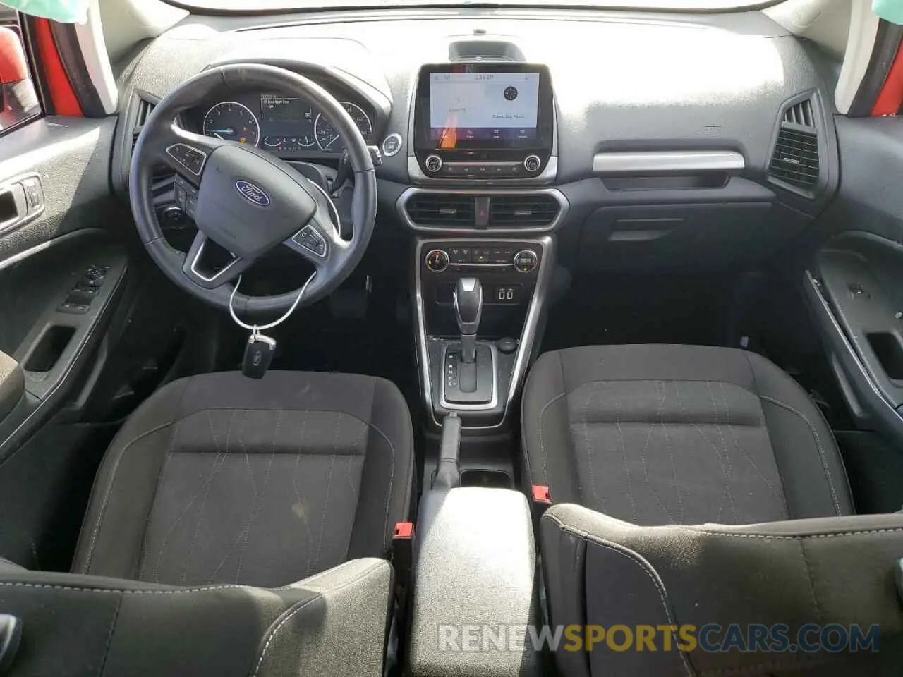 8 fotografías del automóvil dañado MAJ3S2GE4LC377783 FORD ECOSPORT 2020