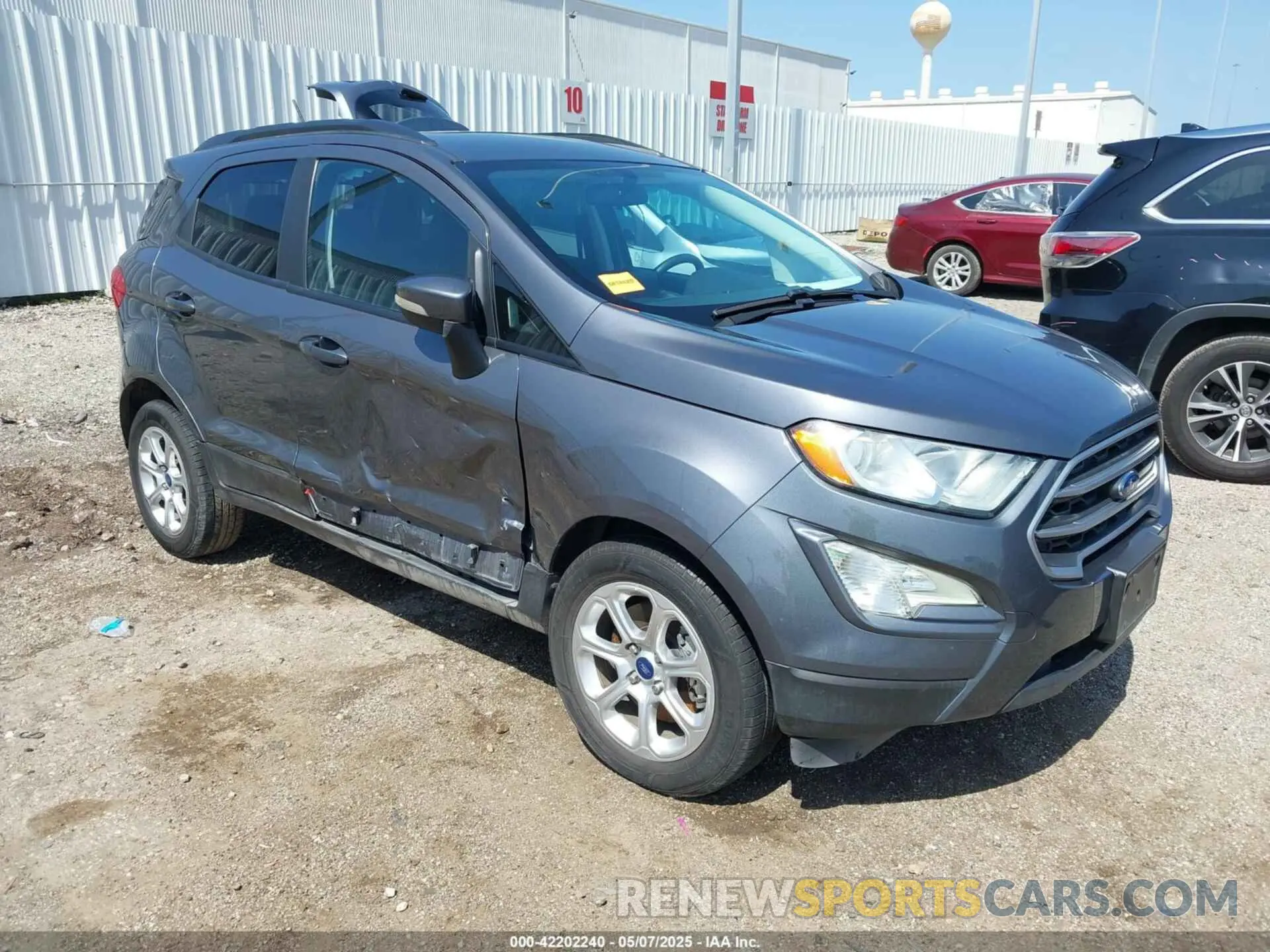 1 fotografías del automóvil dañado MAJ3S2GE4LC378352 FORD ECOSPORT 2020