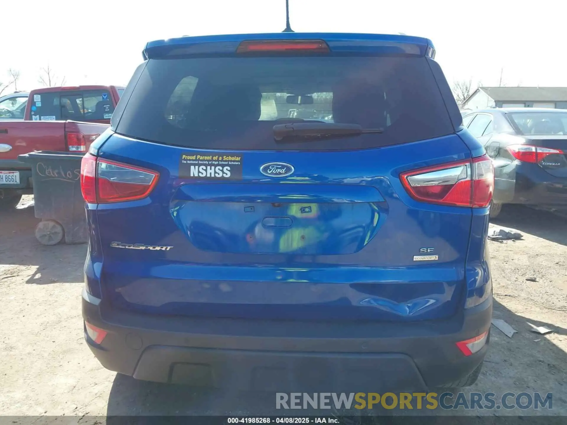 17 fotografías del automóvil dañado MAJ3S2GE5LC326972 FORD ECOSPORT 2020