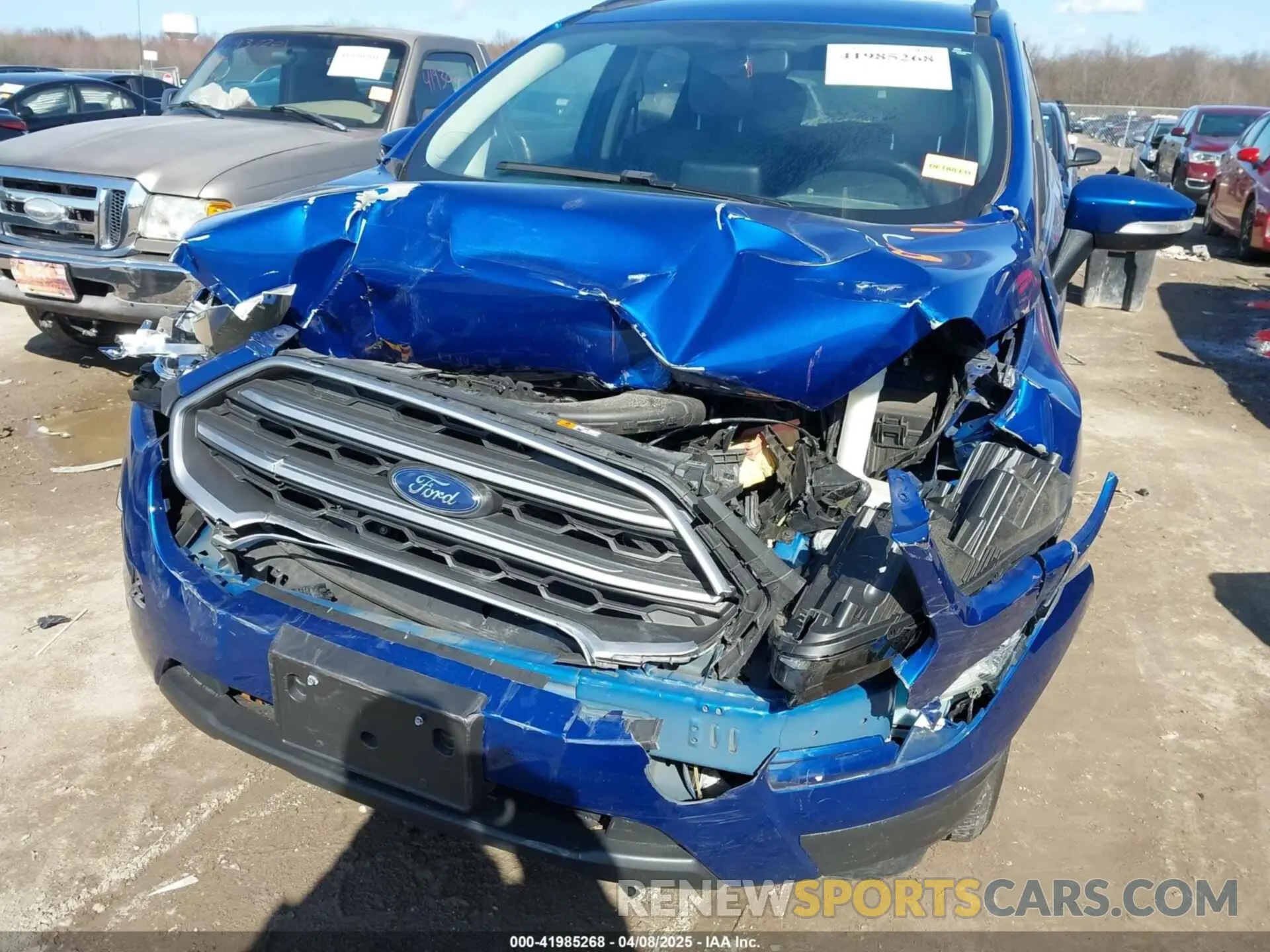 6 fotografías del automóvil dañado MAJ3S2GE5LC326972 FORD ECOSPORT 2020