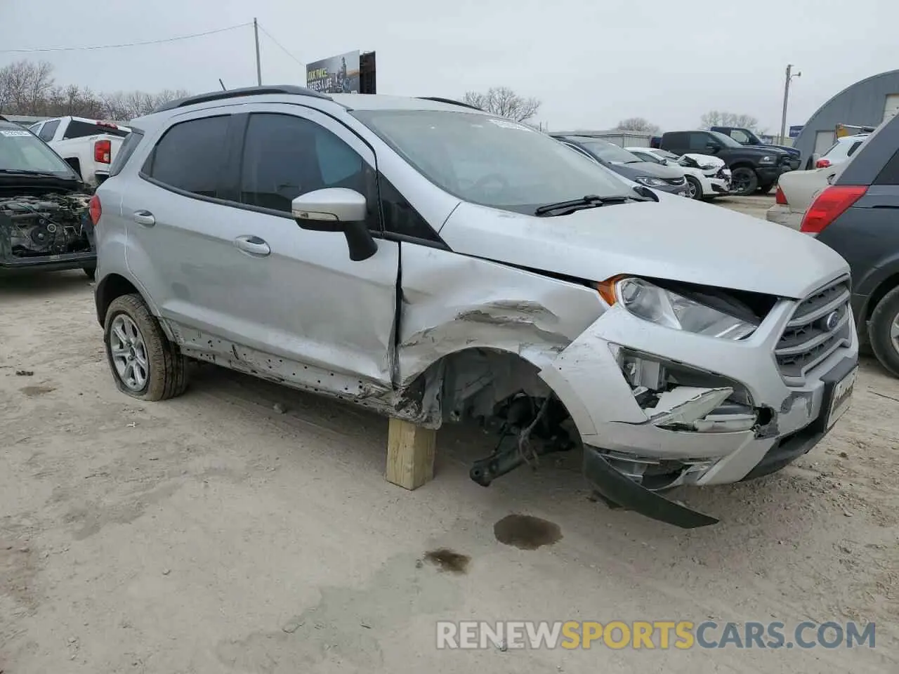 4 fotografías del automóvil dañado MAJ3S2GE5LC367974 FORD ECOSPORT 2020