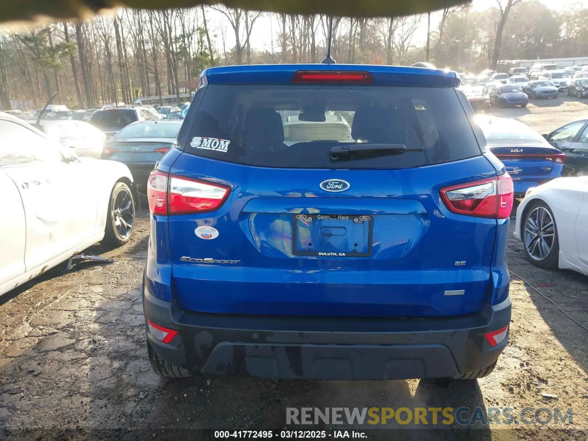 16 fotografías del automóvil dañado MAJ3S2GE5LC382491 FORD ECOSPORT 2020