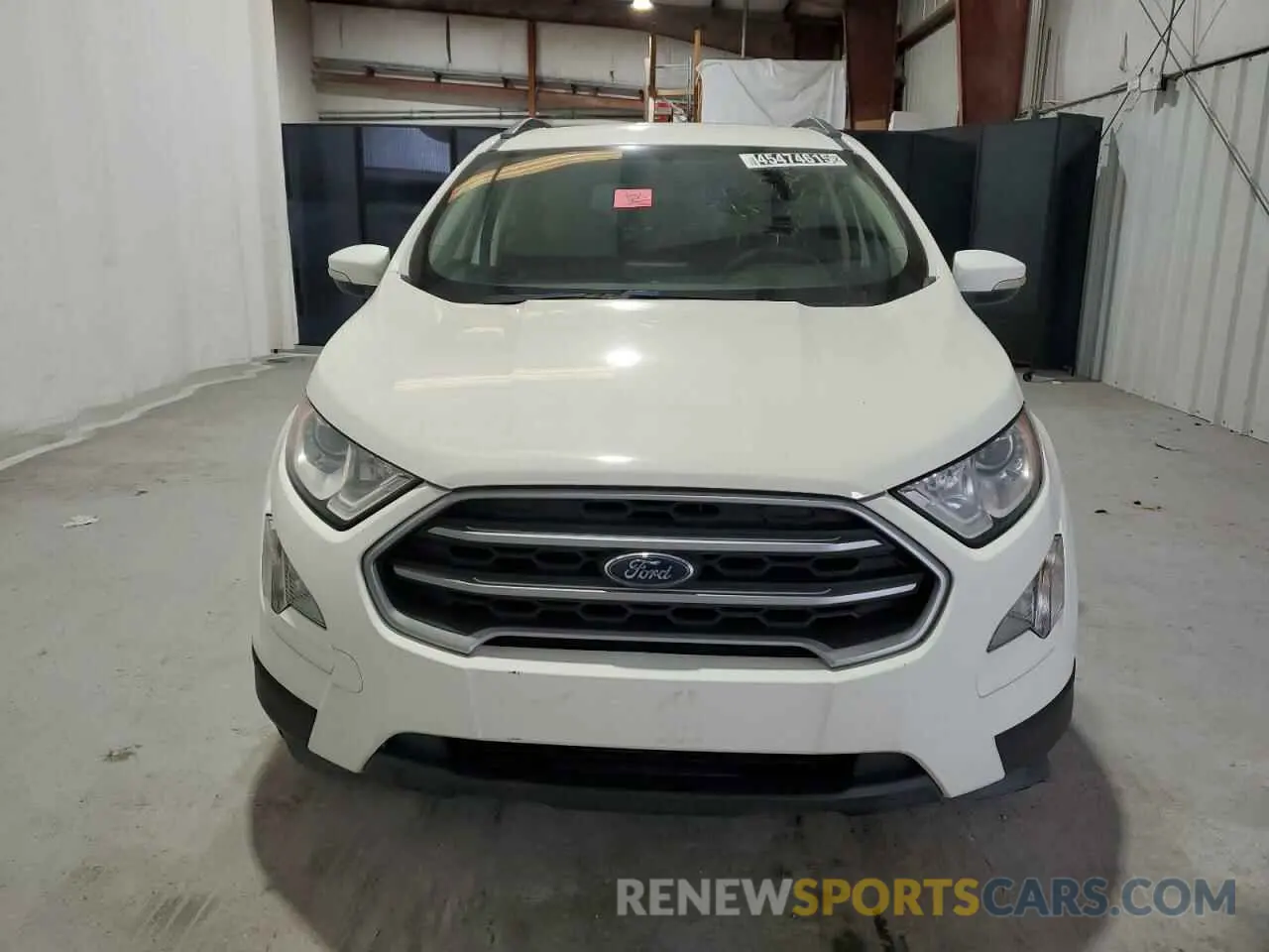 5 fotografías del automóvil dañado MAJ3S2GE6LC311333 FORD ECOSPORT 2020