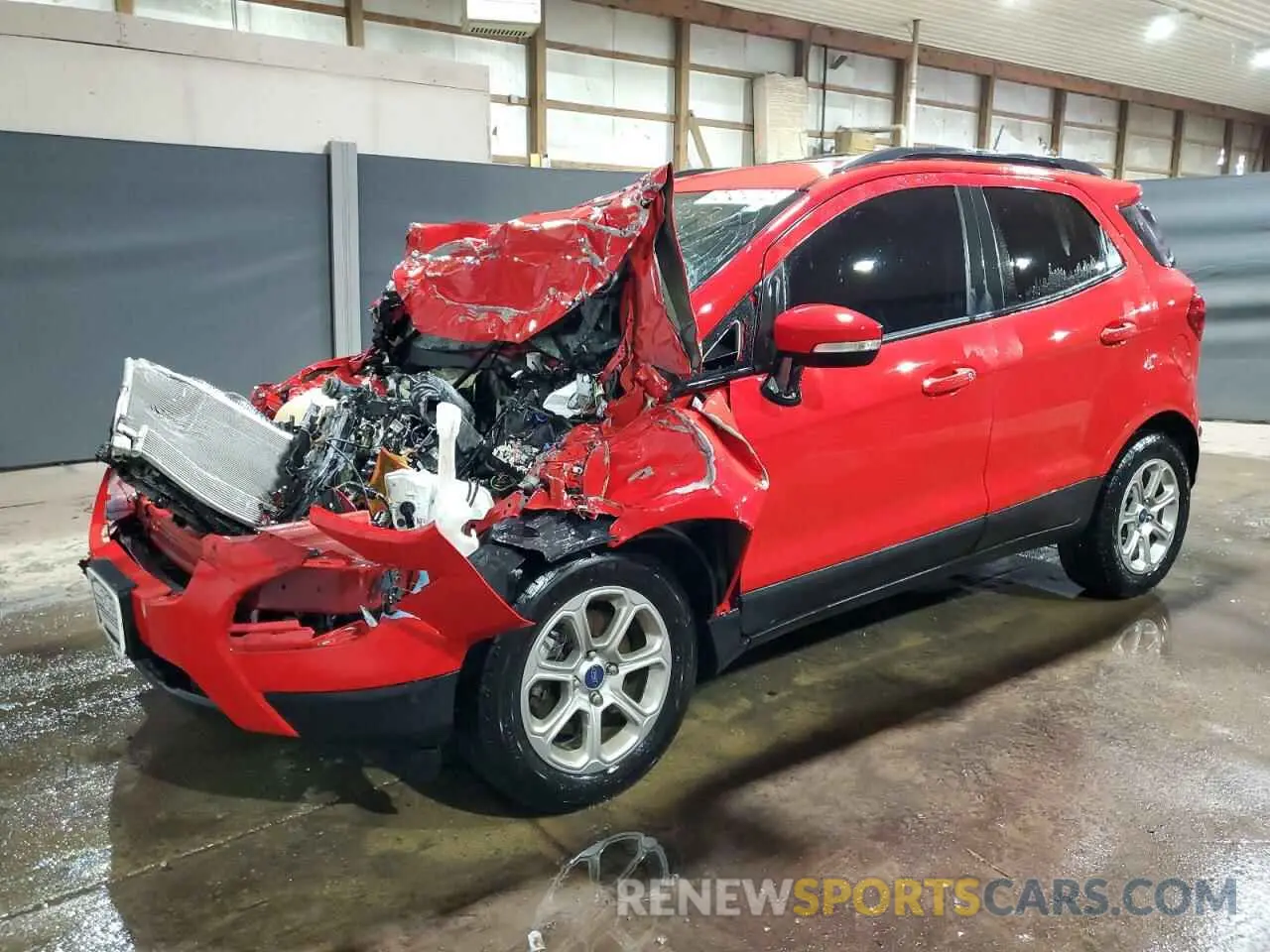1 fotografías del automóvil dañado MAJ3S2GE6LC320808 FORD ECOSPORT 2020
