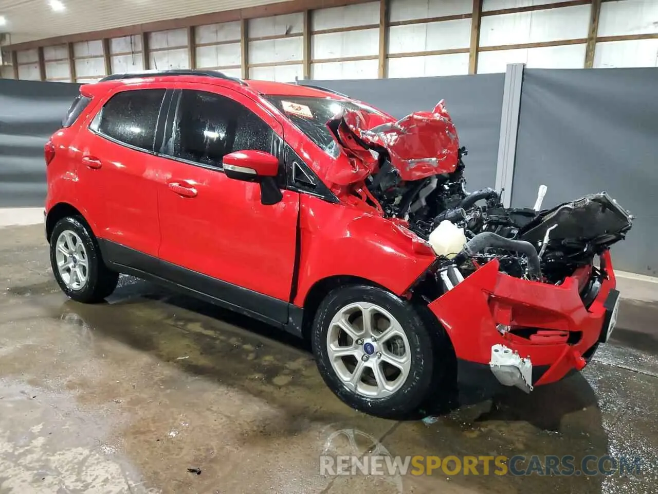 4 fotografías del automóvil dañado MAJ3S2GE6LC320808 FORD ECOSPORT 2020