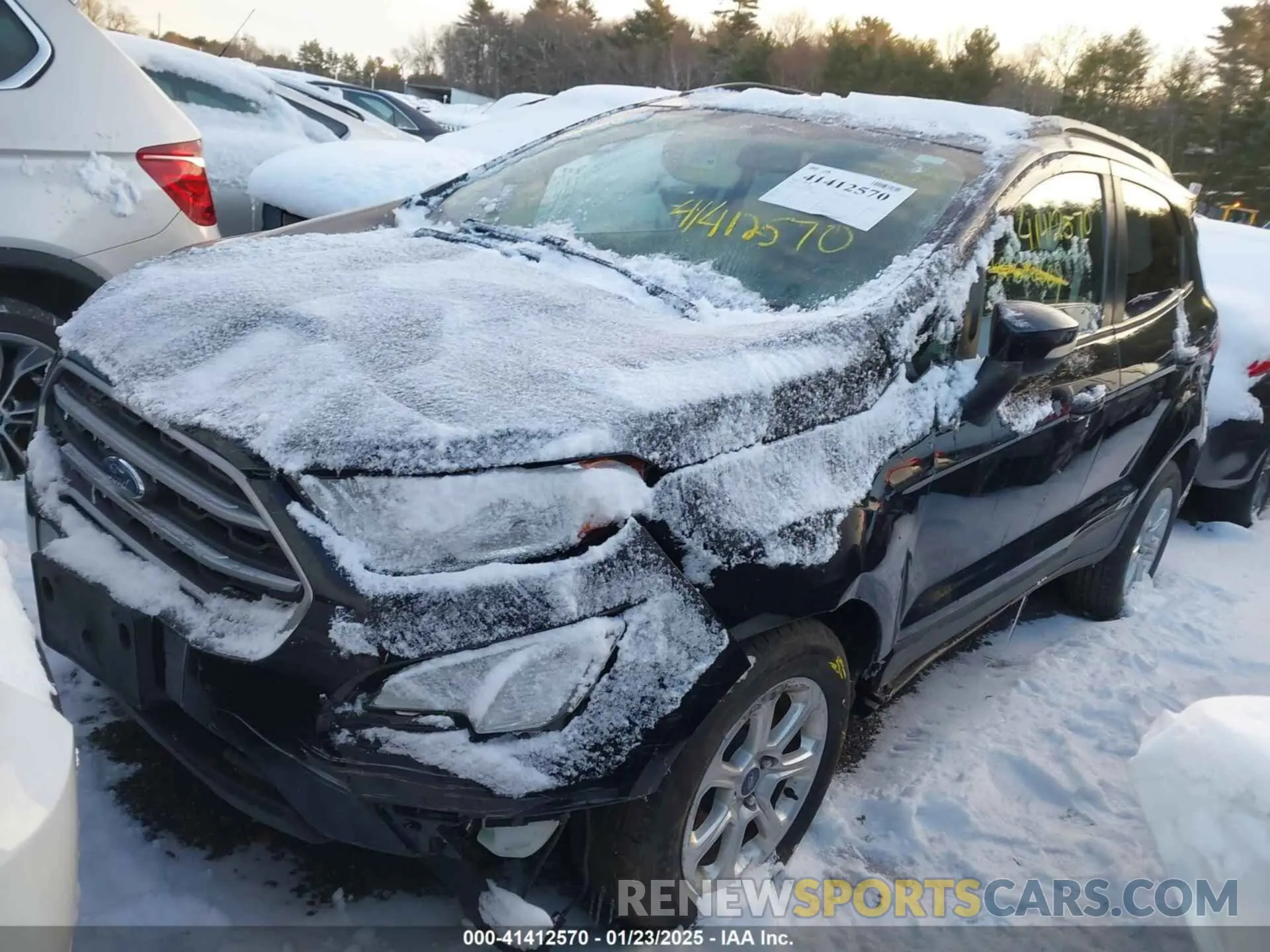 2 fotografías del automóvil dañado MAJ3S2GE6LC348169 FORD ECOSPORT 2020