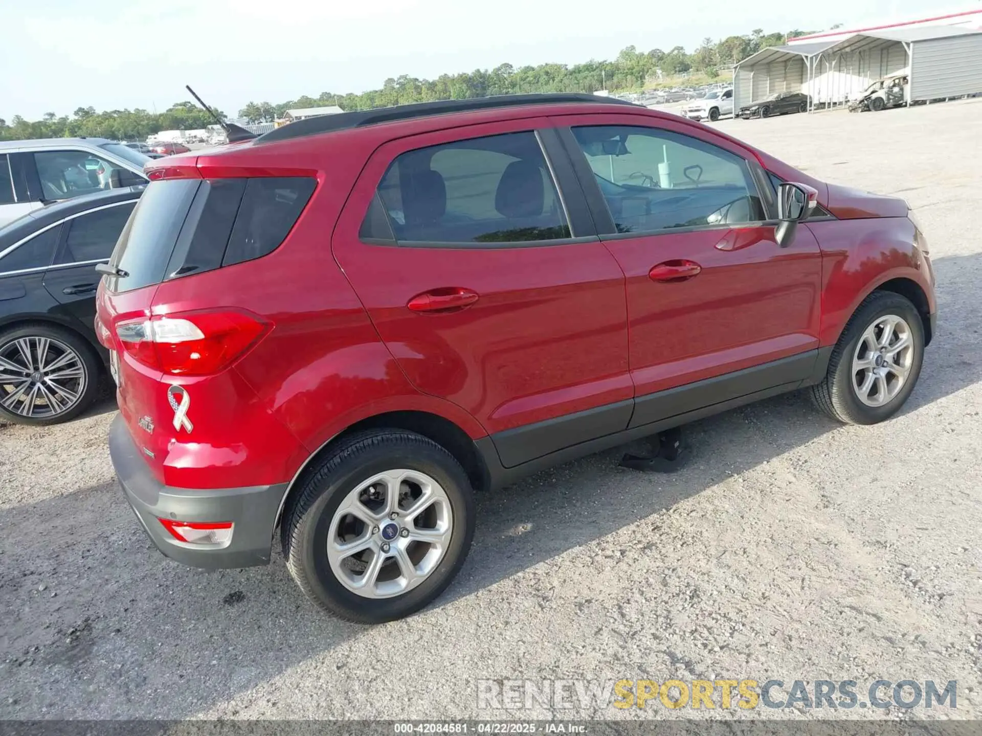 4 fotografías del automóvil dañado MAJ3S2GE6LC365456 FORD ECOSPORT 2020