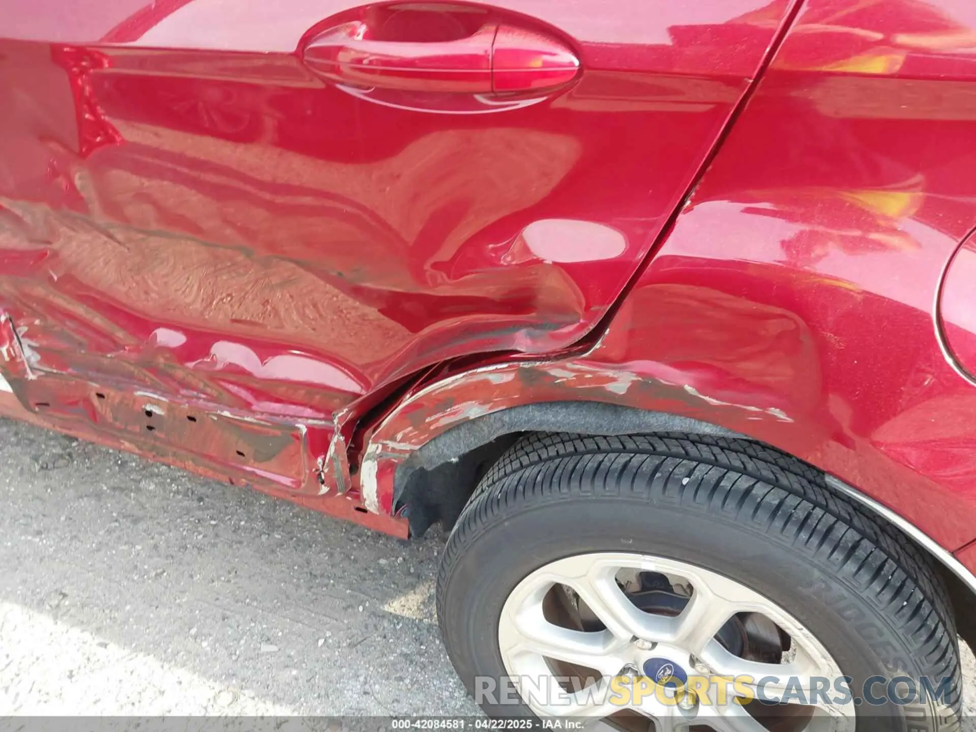 6 fotografías del automóvil dañado MAJ3S2GE6LC365456 FORD ECOSPORT 2020