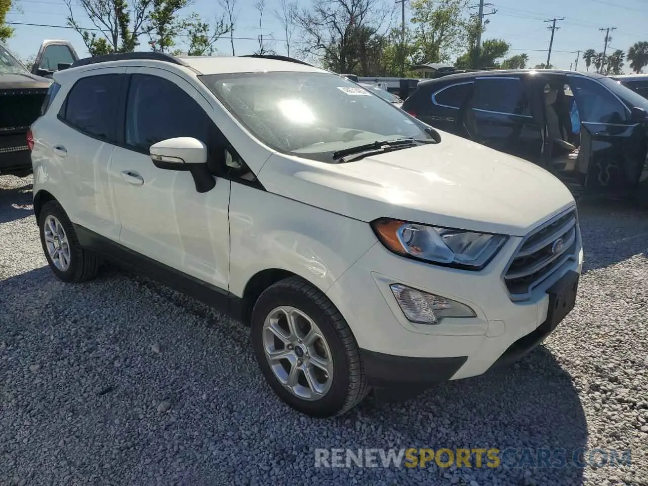 4 fotografías del automóvil dañado MAJ3S2GE6LC387392 FORD ECOSPORT 2020
