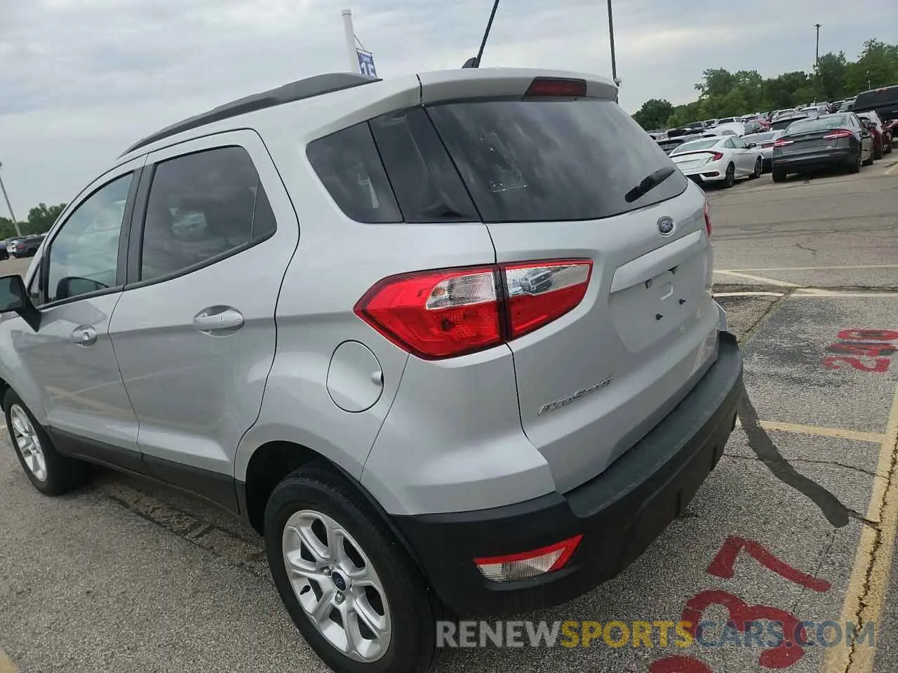 3 fotografías del automóvil dañado MAJ3S2GE7LC333387 FORD ECOSPORT 2020