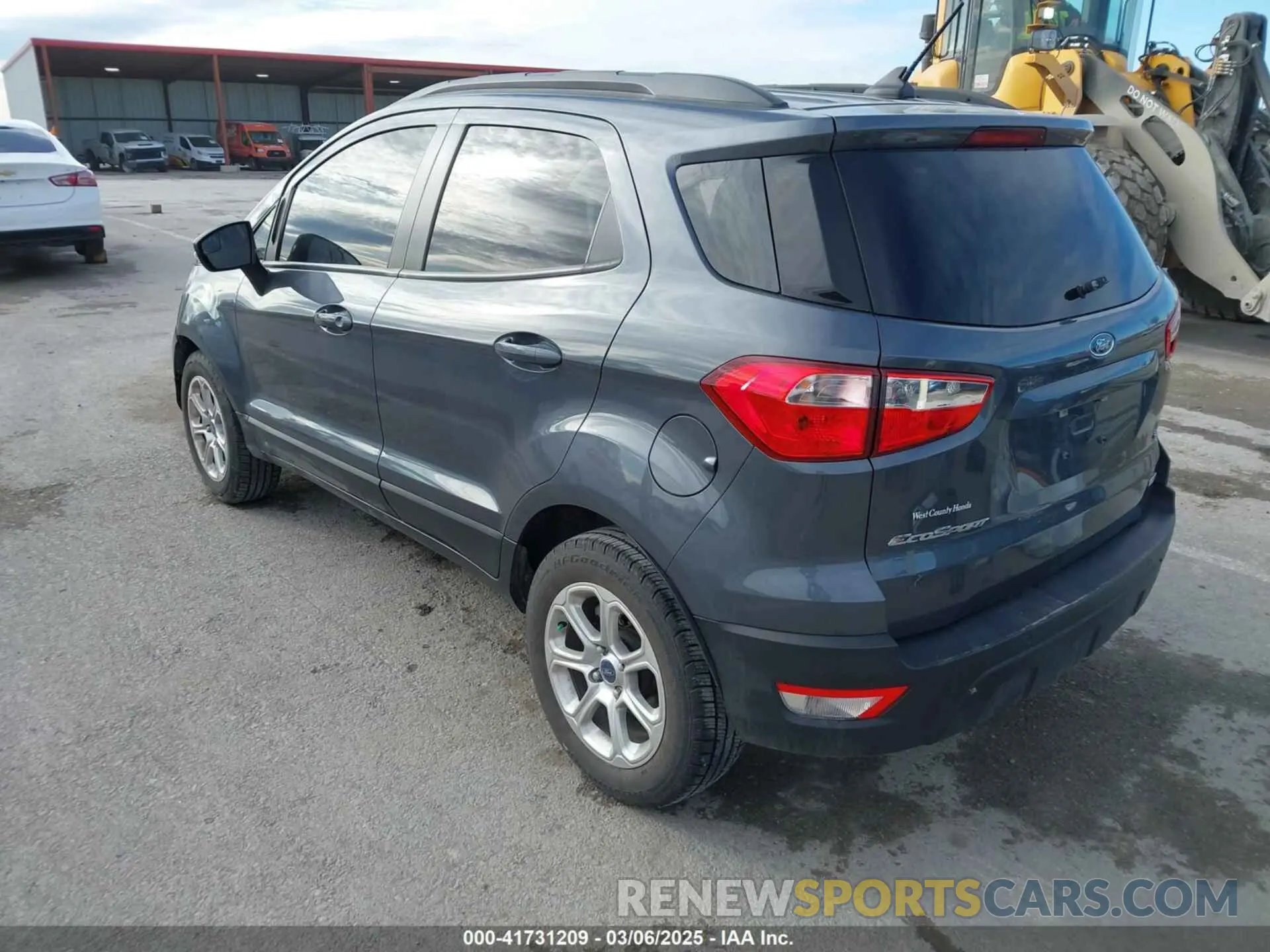 3 fotografías del automóvil dañado MAJ3S2GE7LC336838 FORD ECOSPORT 2020